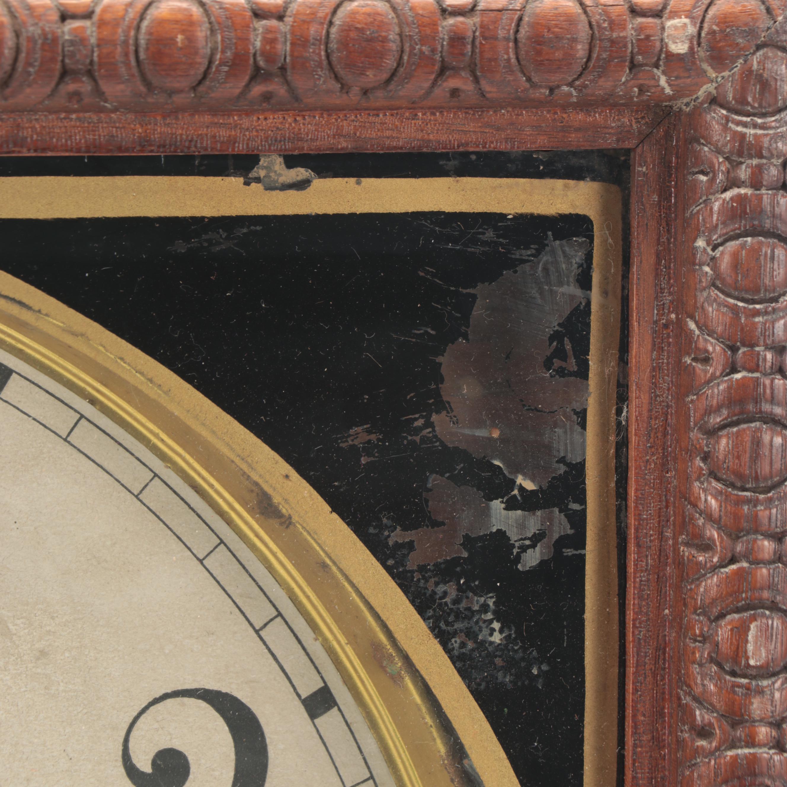 Waterbury  "Crane" Regulator Clock, Early 20th Century