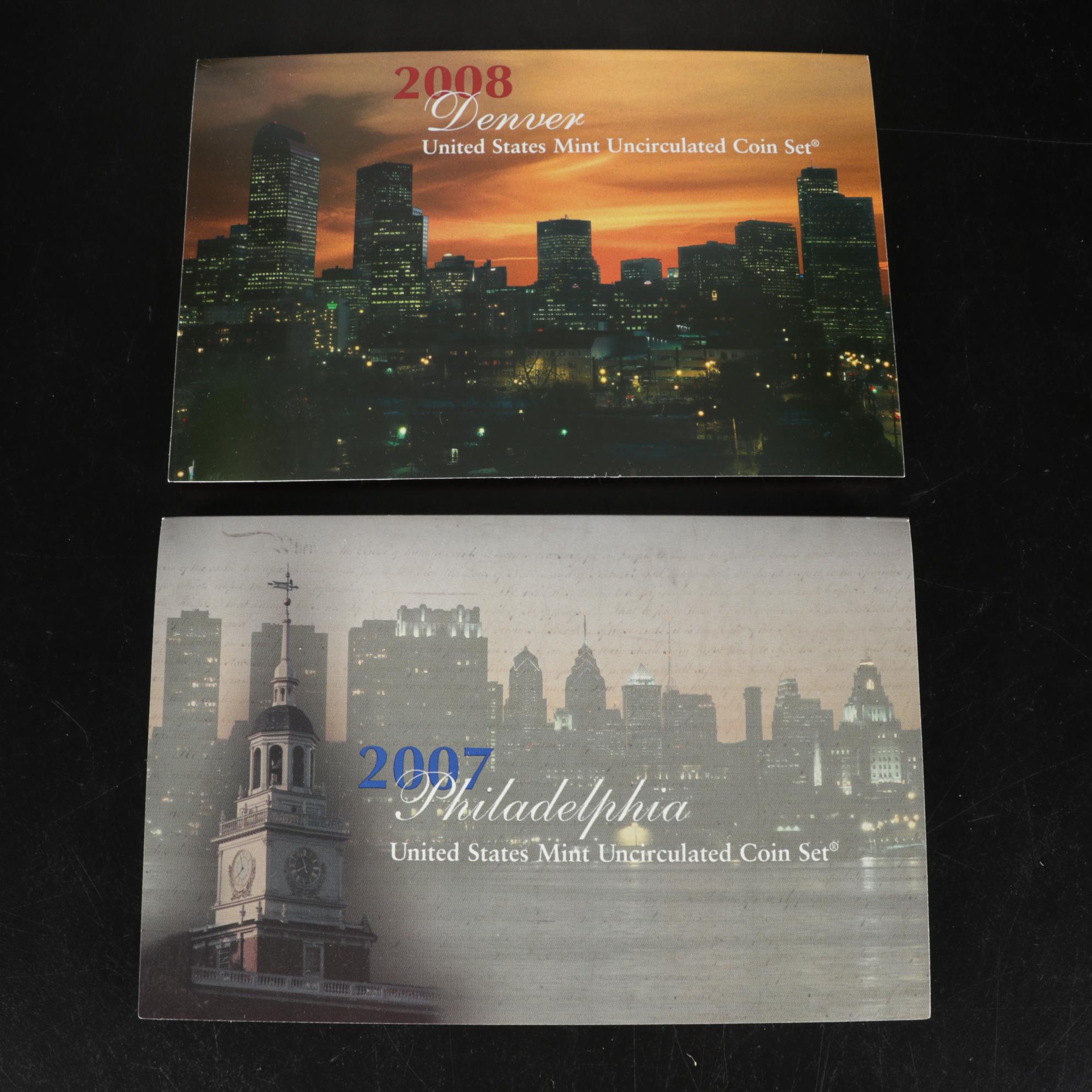 Thirty-One United States Mint Uncirculated Coin Sets