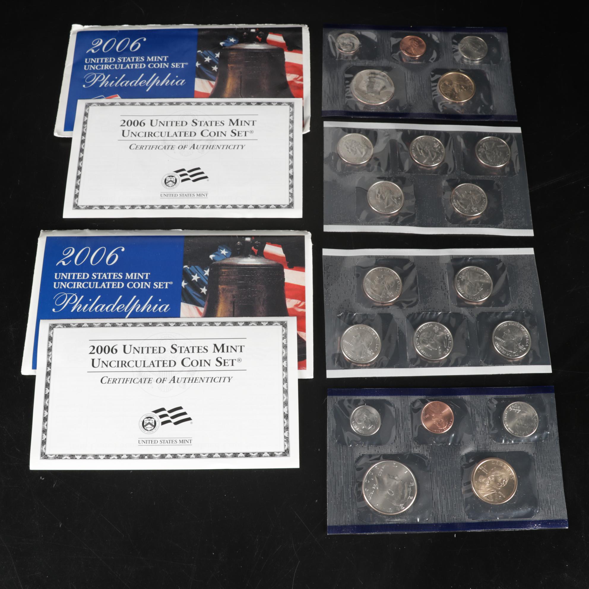 Thirty-One United States Mint Uncirculated Coin Sets