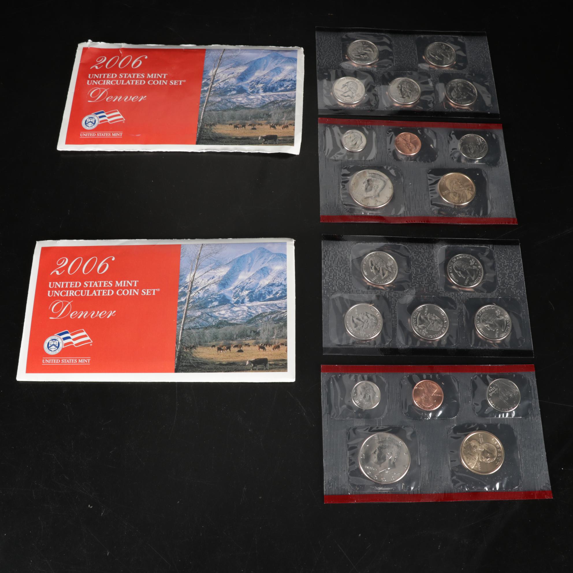Thirty-One United States Mint Uncirculated Coin Sets