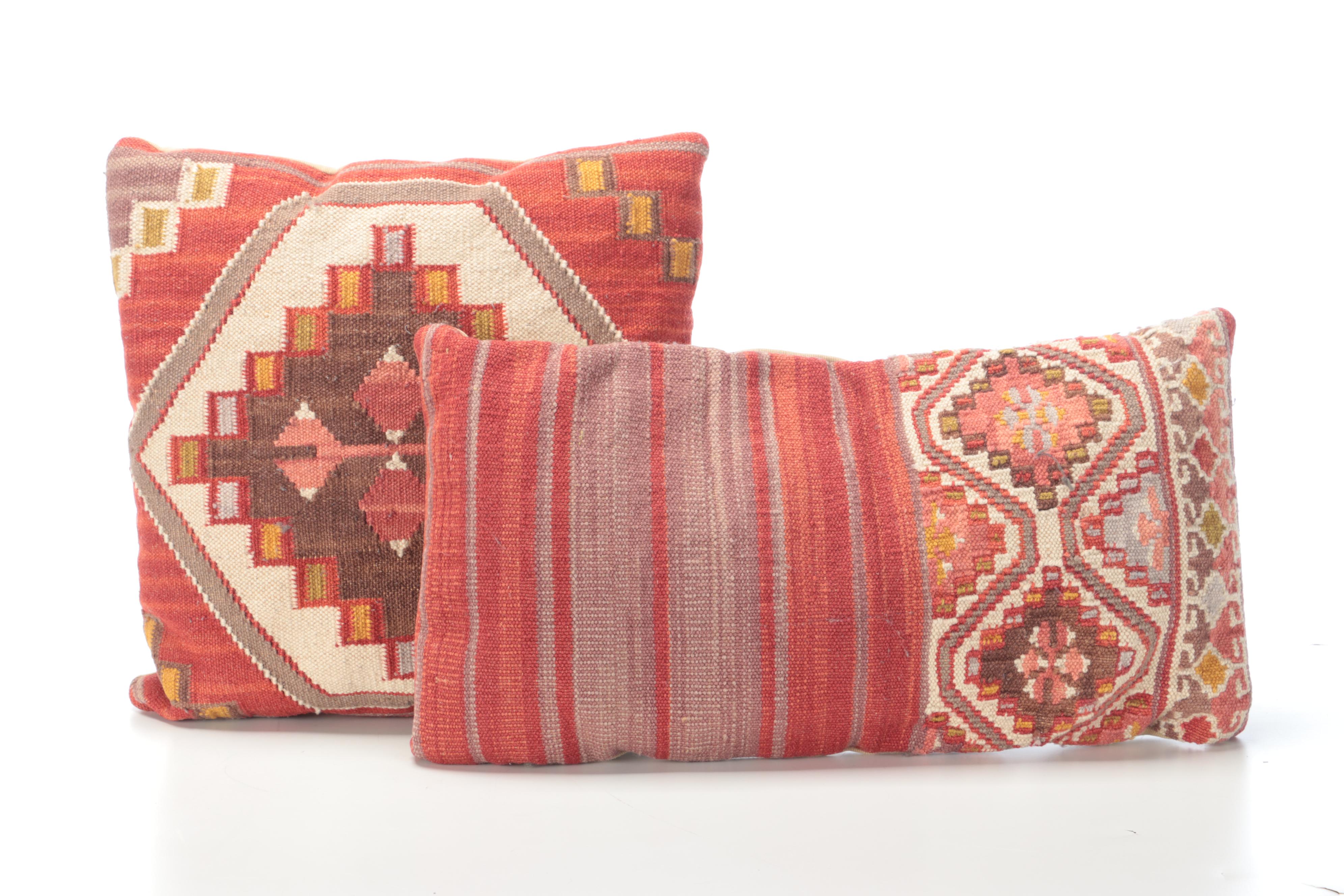 Pottery Barn Kilim Style Throw Pillows