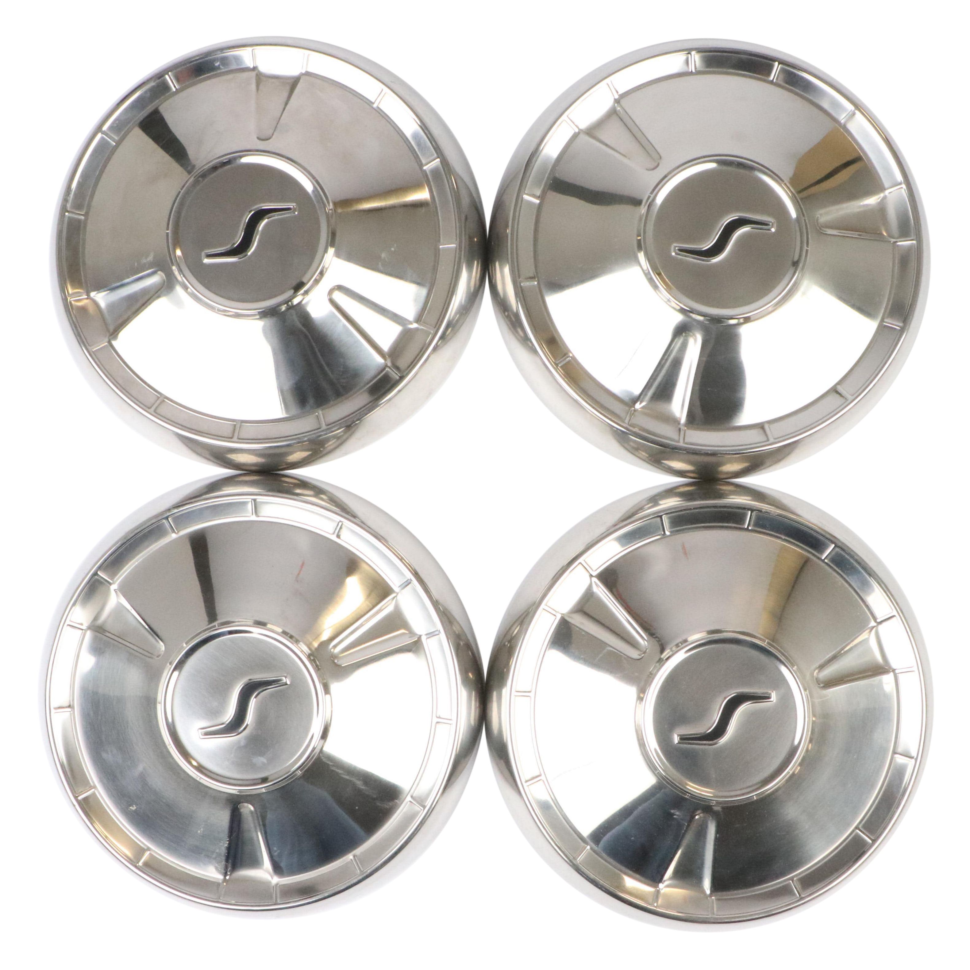 1960 Studebaker Chrome Finish Hubcaps