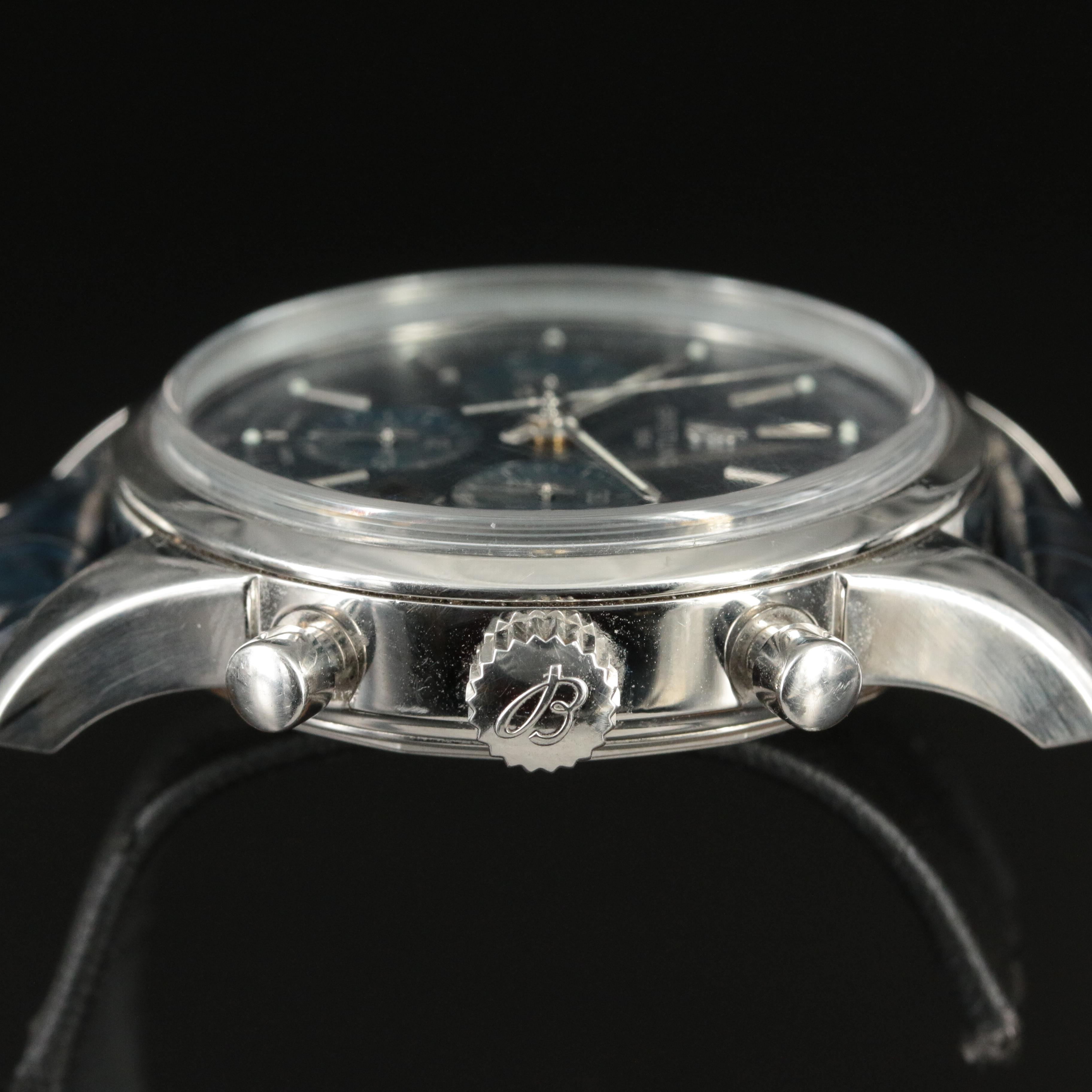 Breitling Transocean Chronograph Limited Edition Exhibition Back Watch