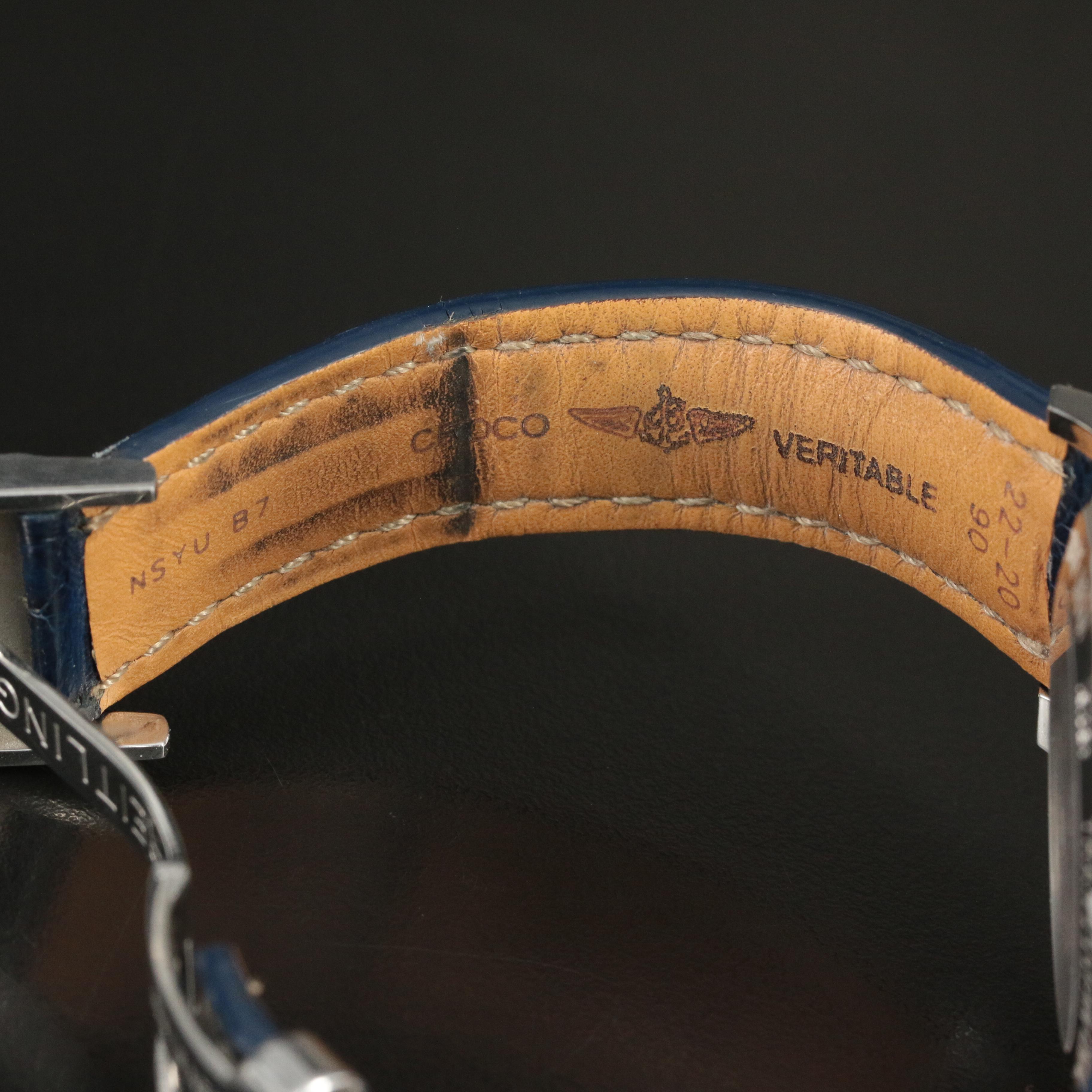 Breitling Transocean Chronograph Limited Edition Exhibition Back Watch