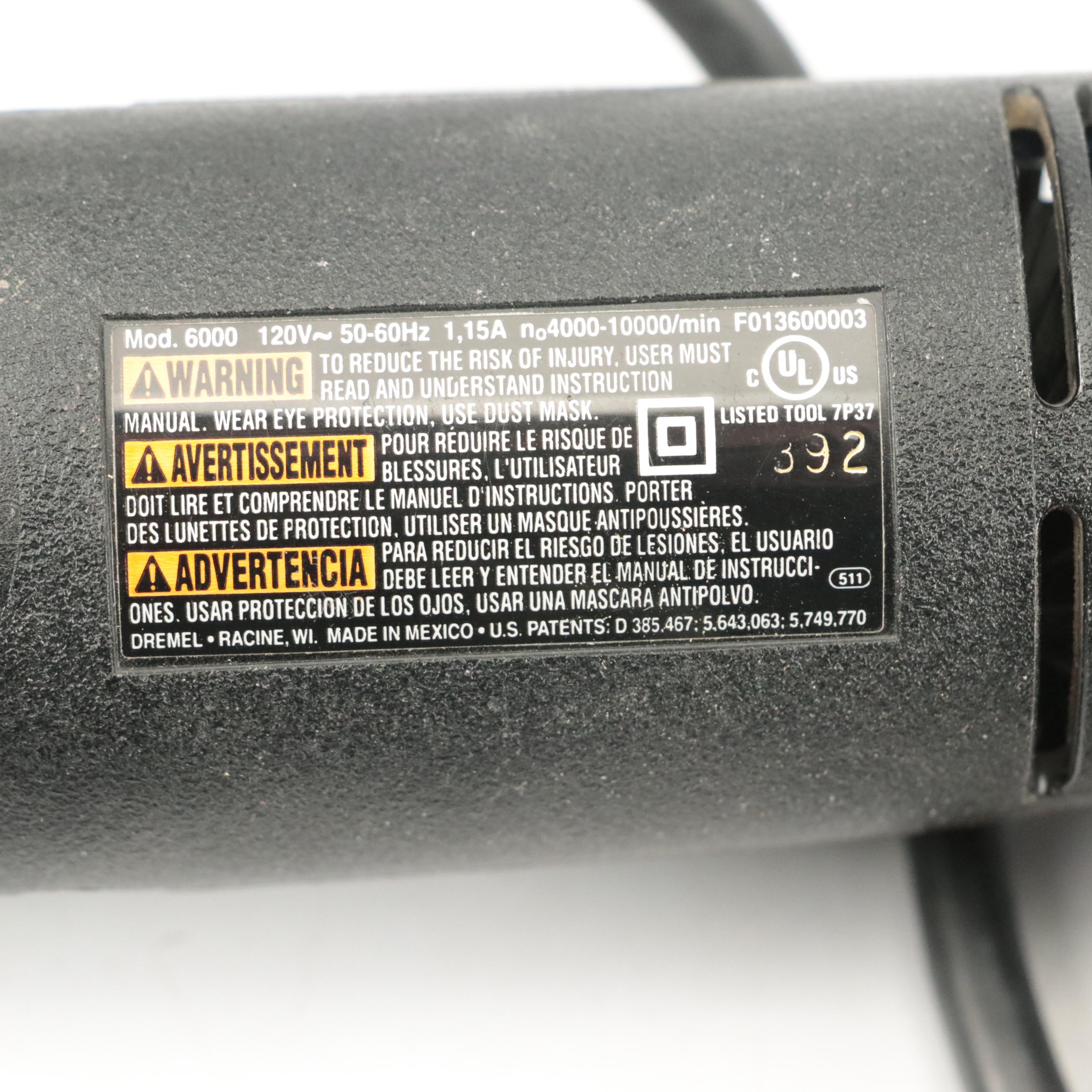 WEN Model 6530 Electric Planer and Dremel Model 6000 Contour Sander