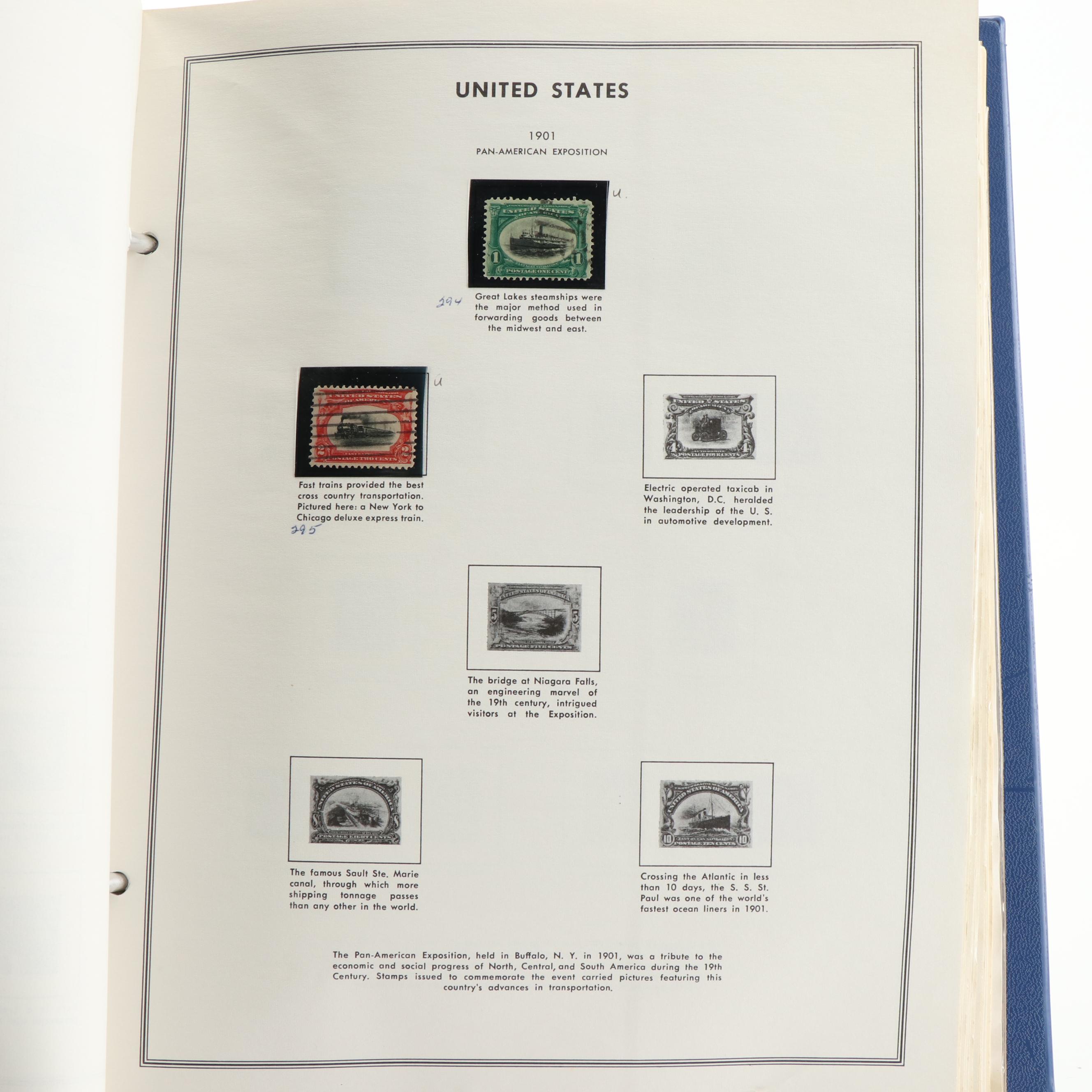 "United States Liberty Stamp Album"