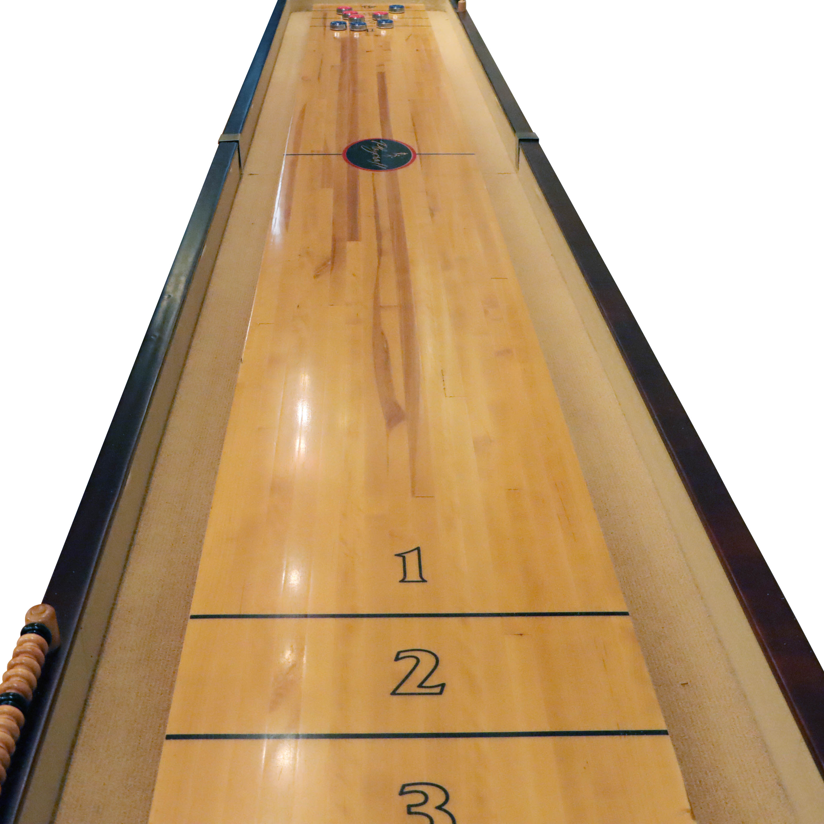 Playcraft 12' Shuffleboard Table with Accessories