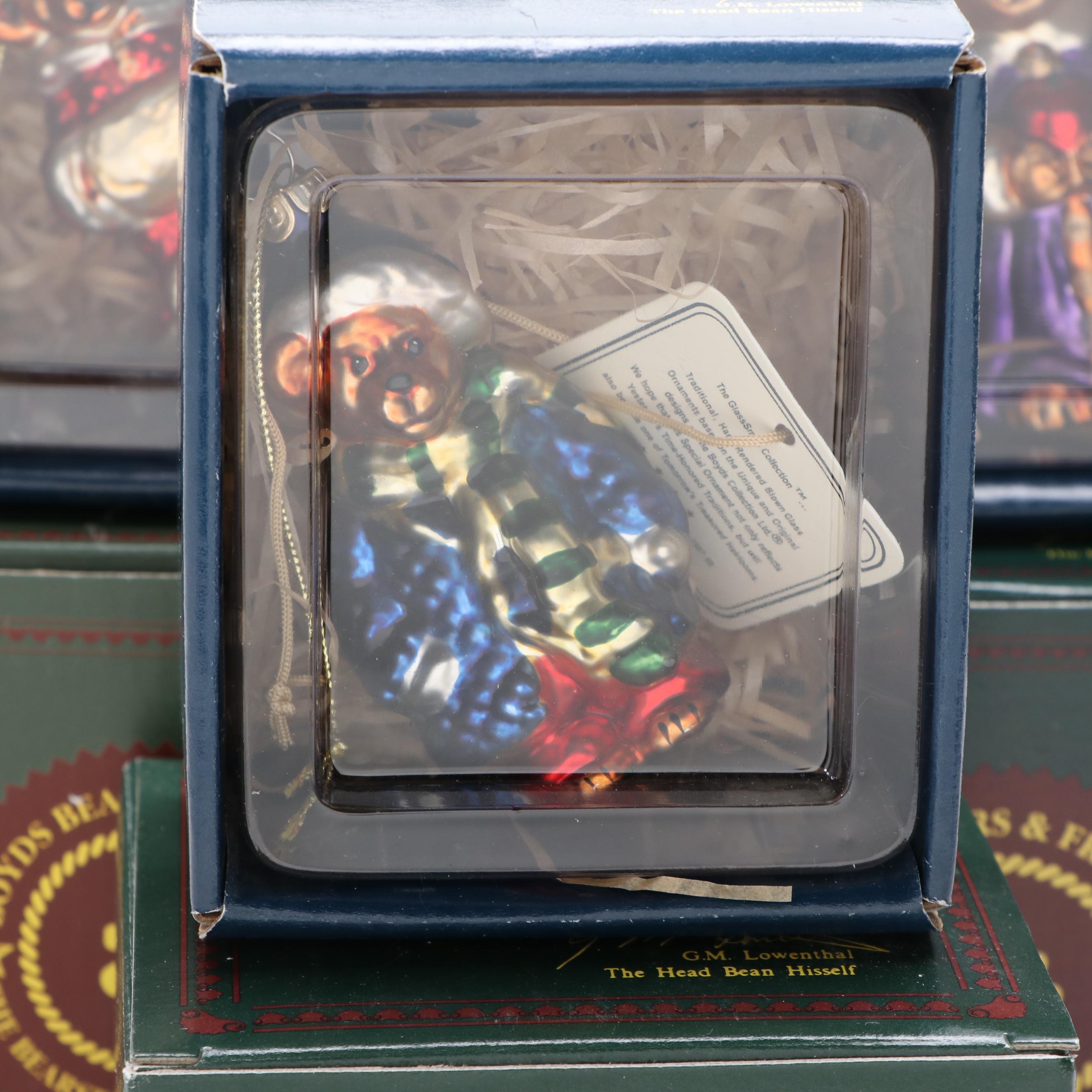 Boyds Bears Holiday Collection Ornaments