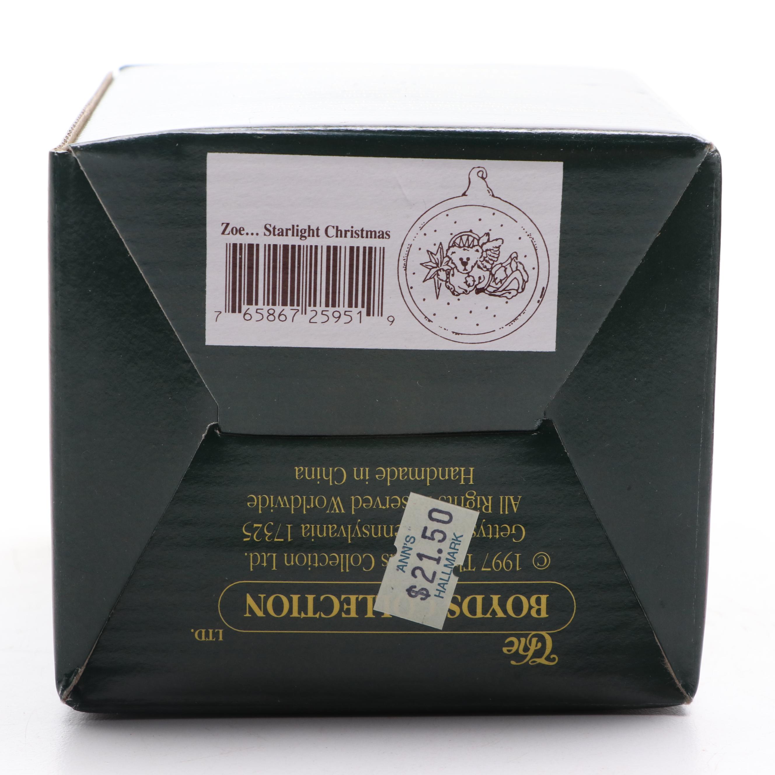 Boyds Bears Holiday Collection Ornaments