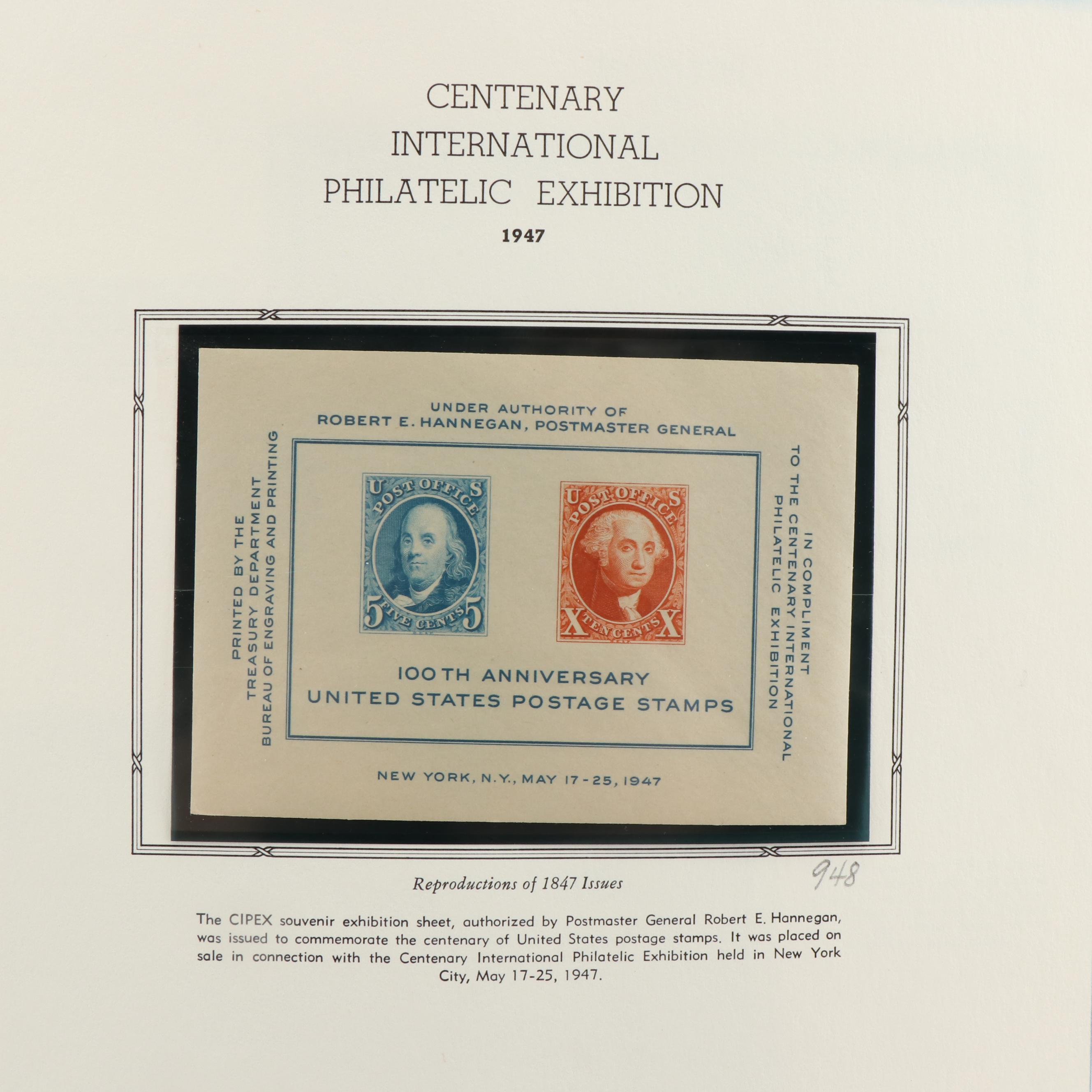 Three U.S. Postage Stamp Albums