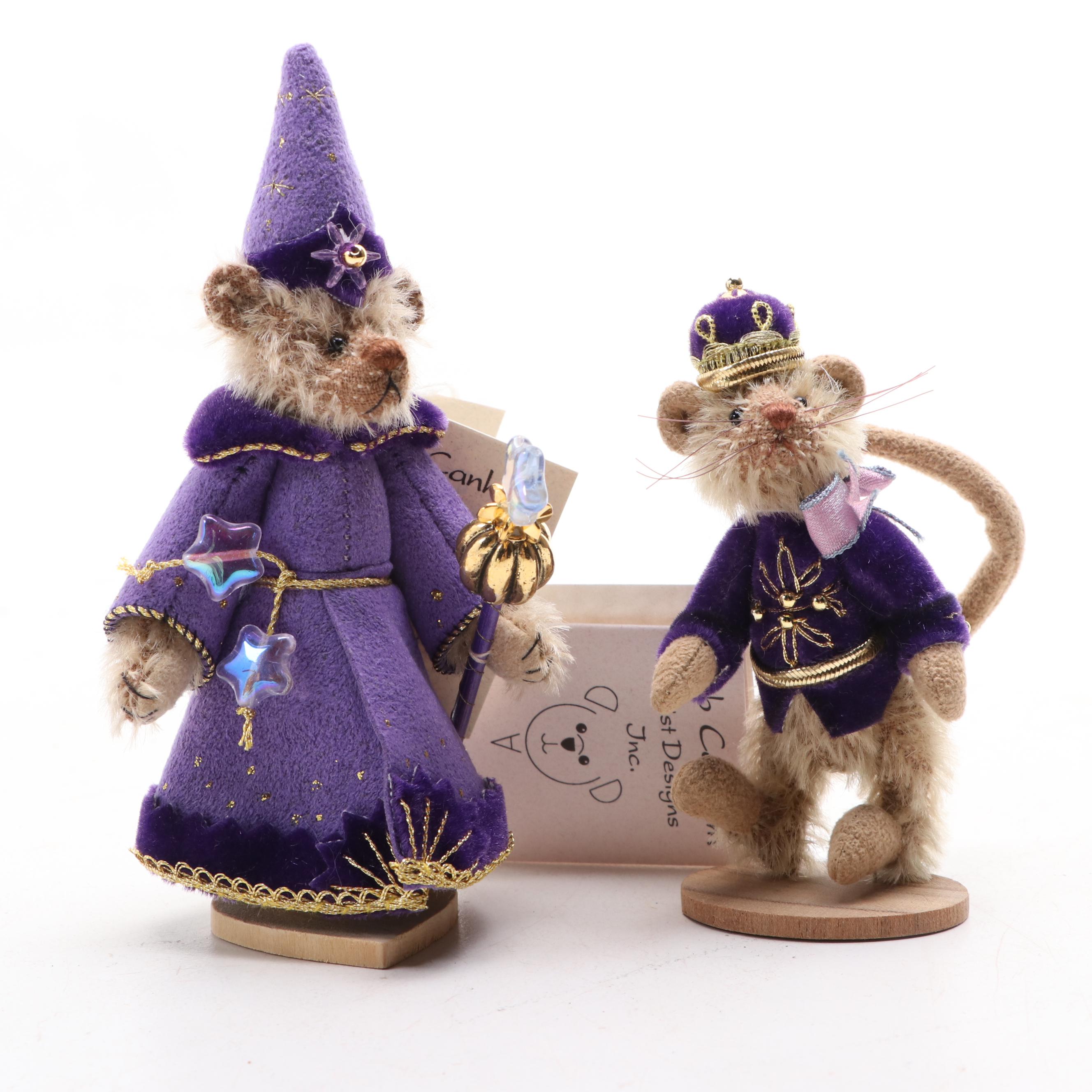 Deb Canham Artist Designs Inc. Merlin and Other Plush Figures