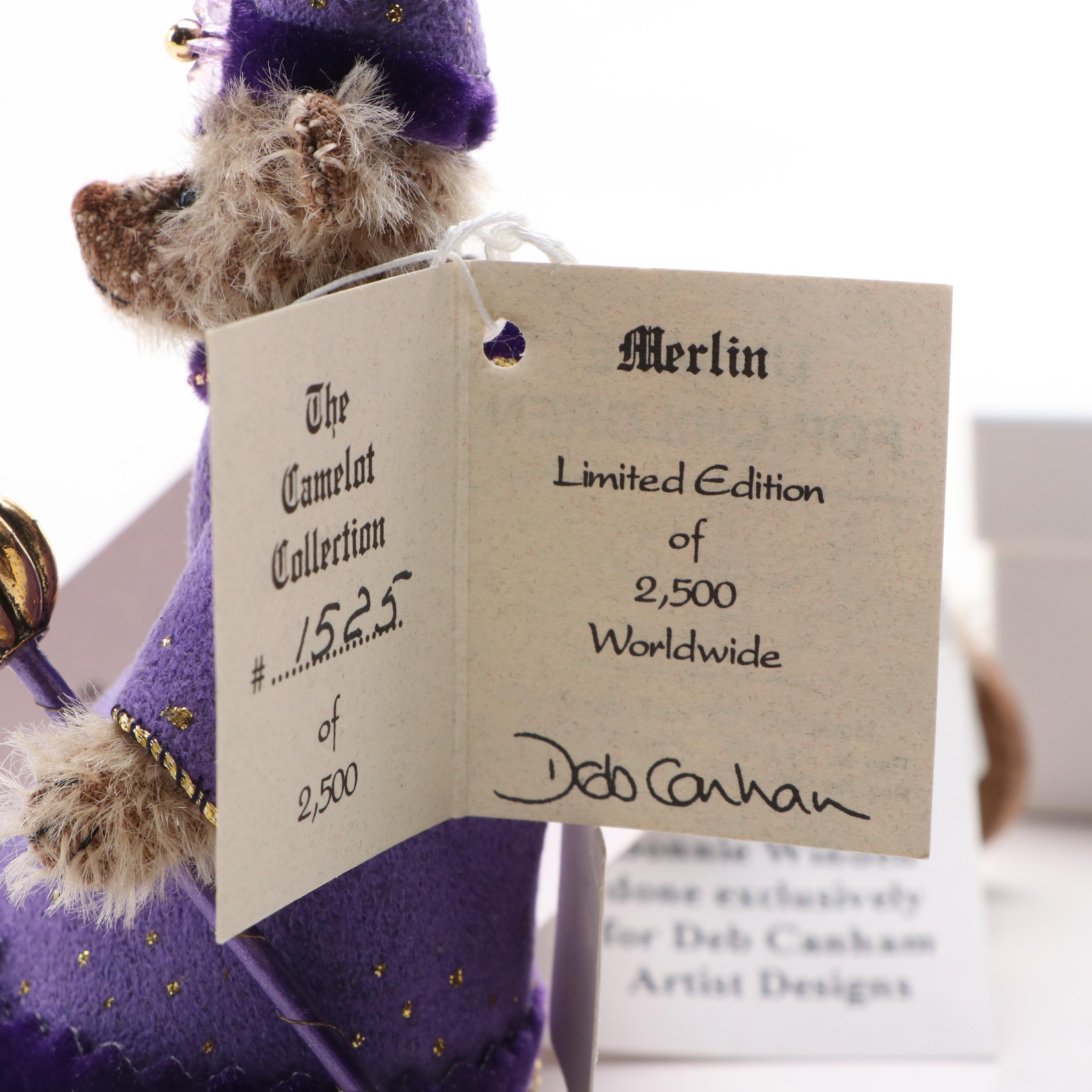 Deb Canham Artist Designs Inc. Merlin and Other Plush Figures