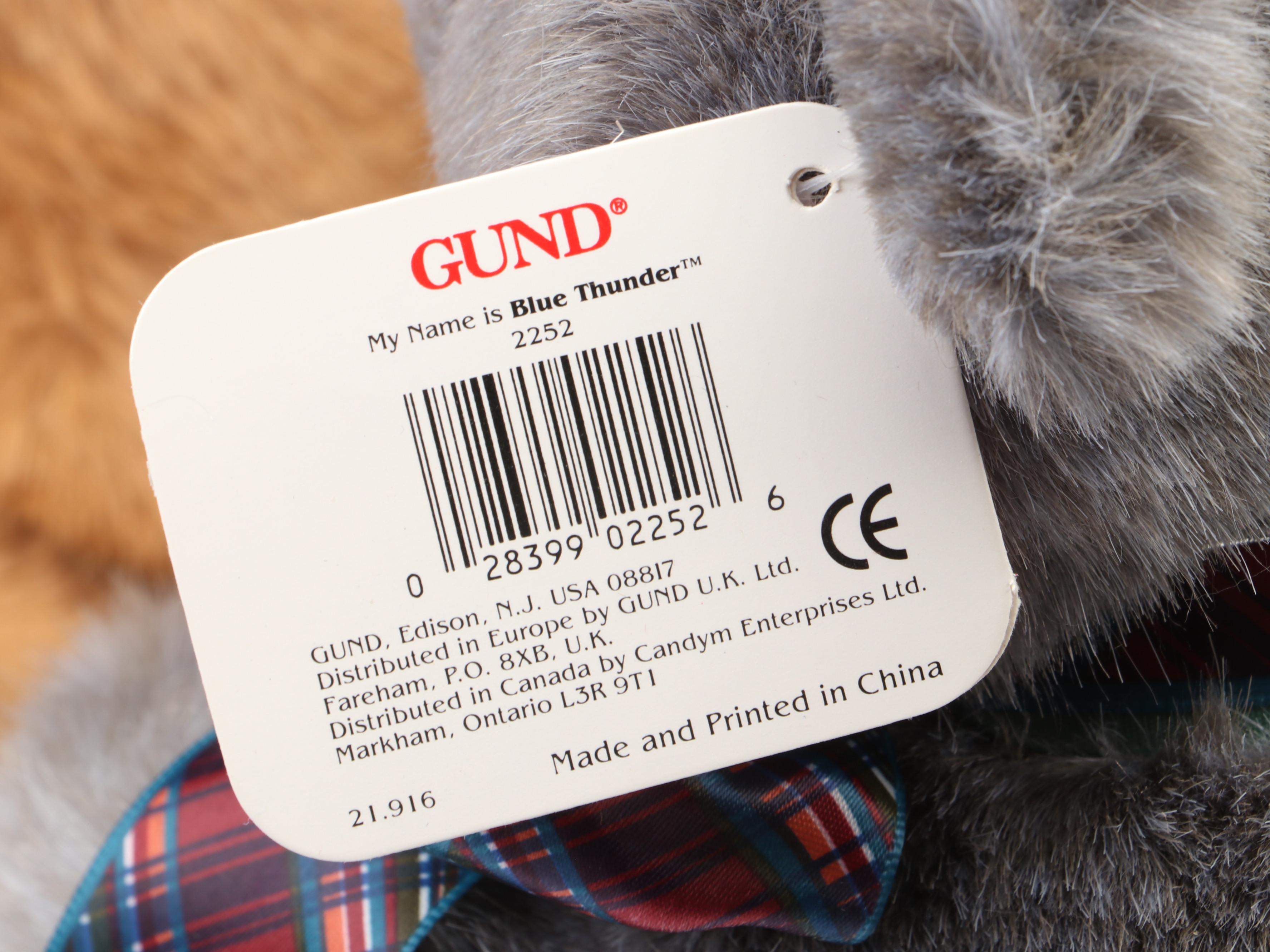 GUND "Blue Thunder" and More Teddy Bears