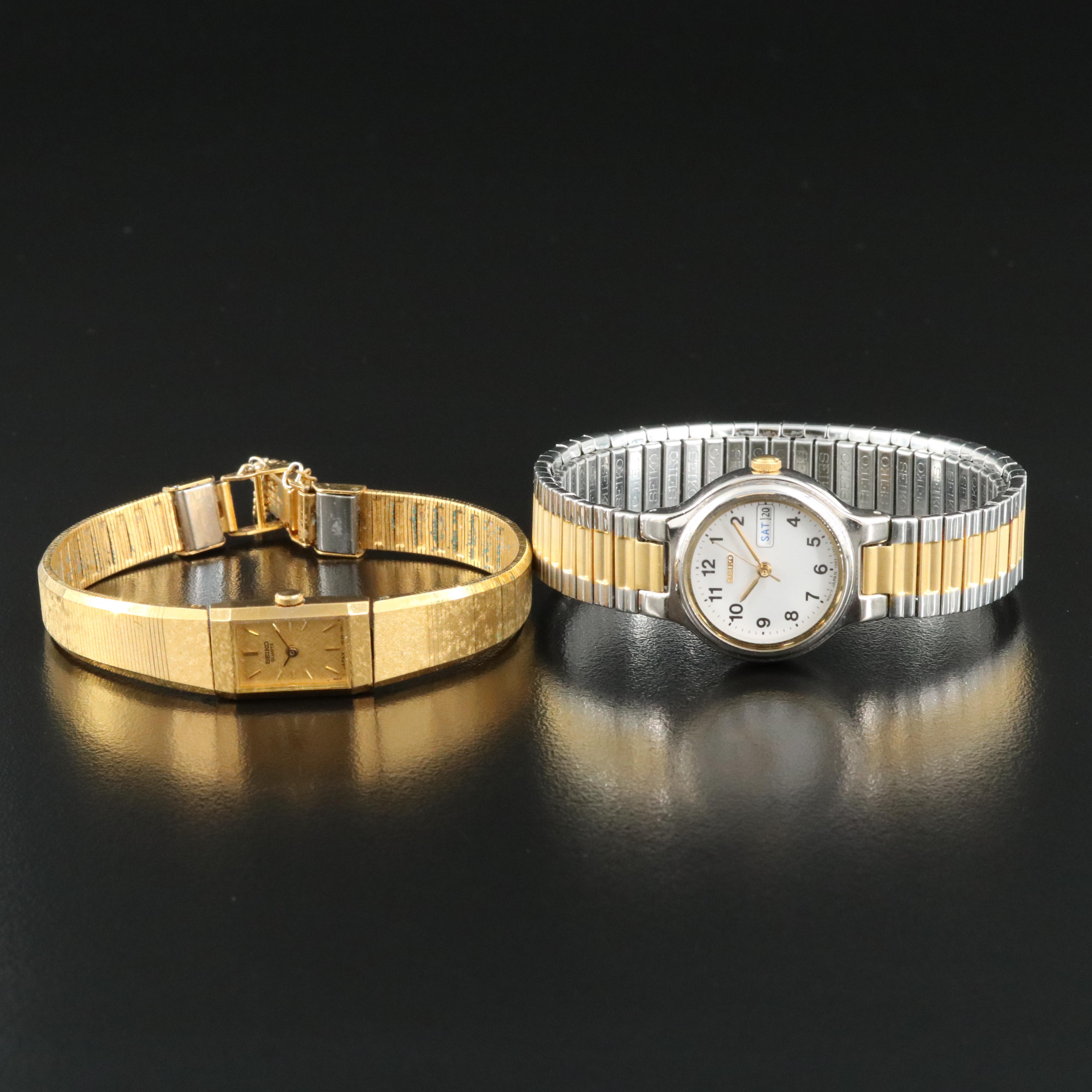 Seiko Sport and Dress Quartz Watches