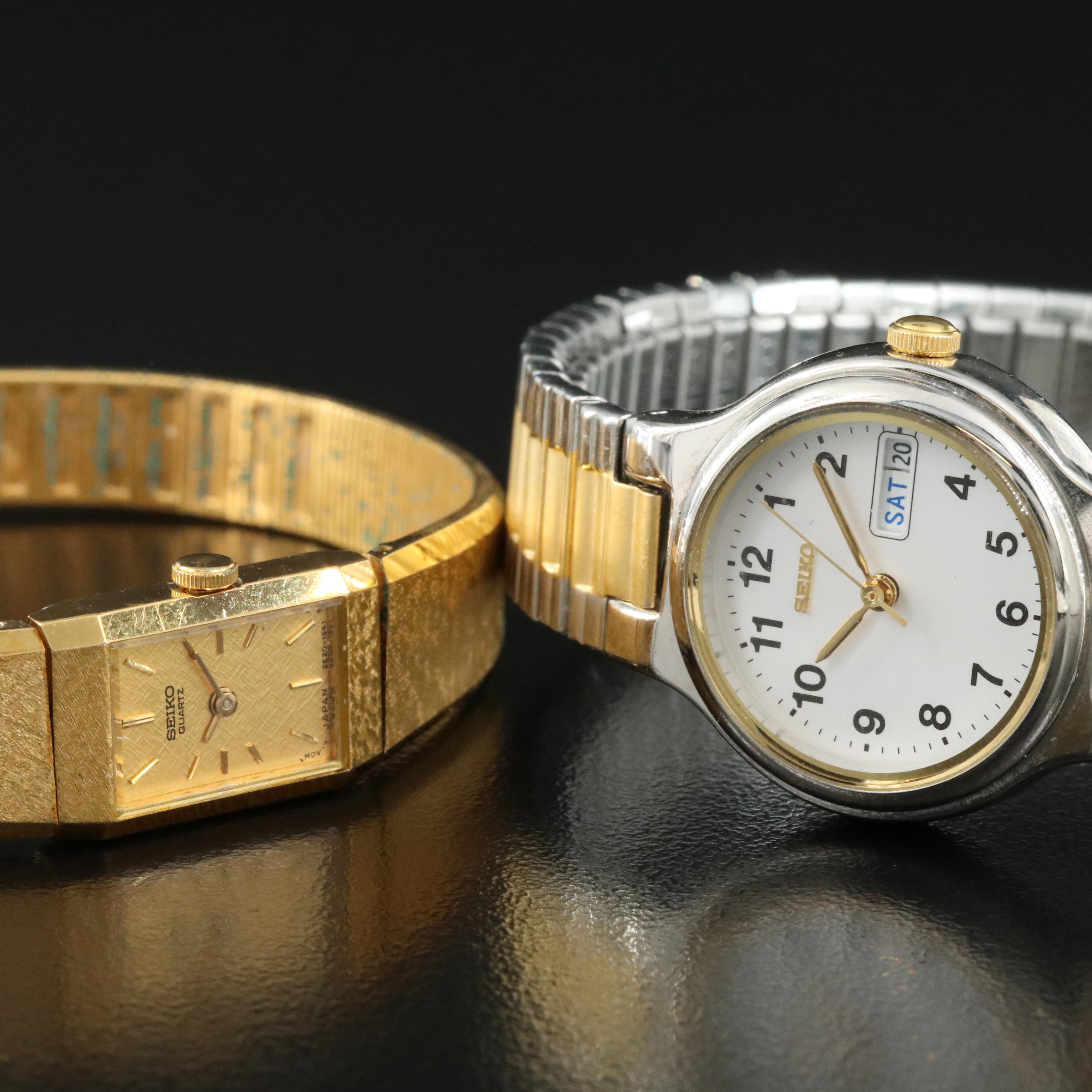 Seiko Sport and Dress Quartz Watches