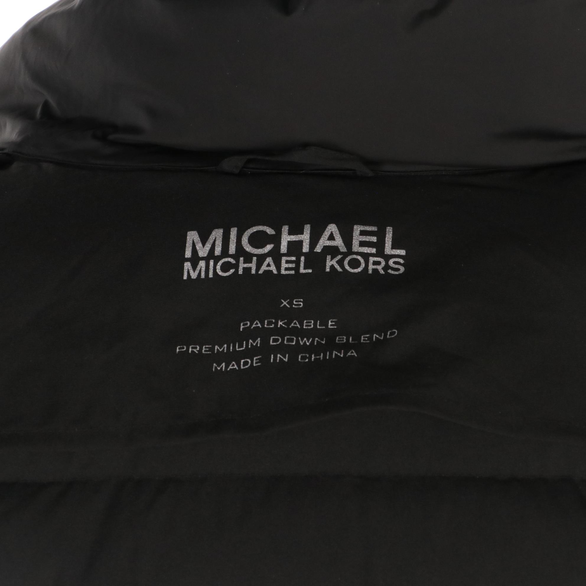 Michael Michael Kors Packable Down Blend Jacket and Insulated Trench Coat