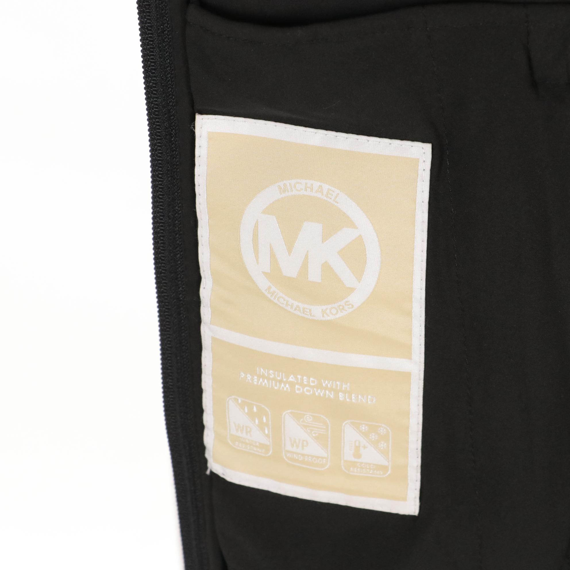 Michael Michael Kors Packable Down Blend Jacket and Insulated Trench Coat