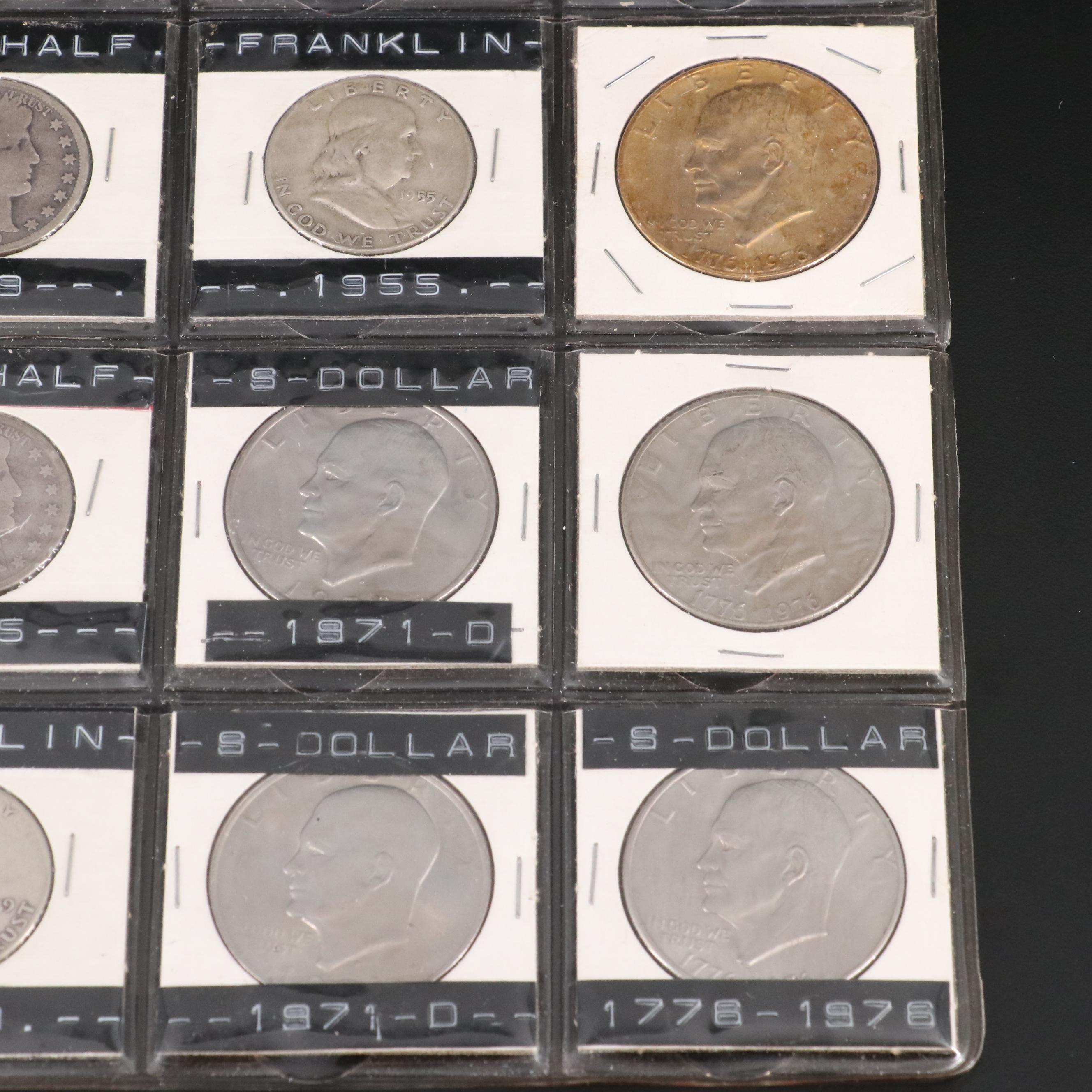 Assortment of Silver Half Dollars, Silver Dollars and More