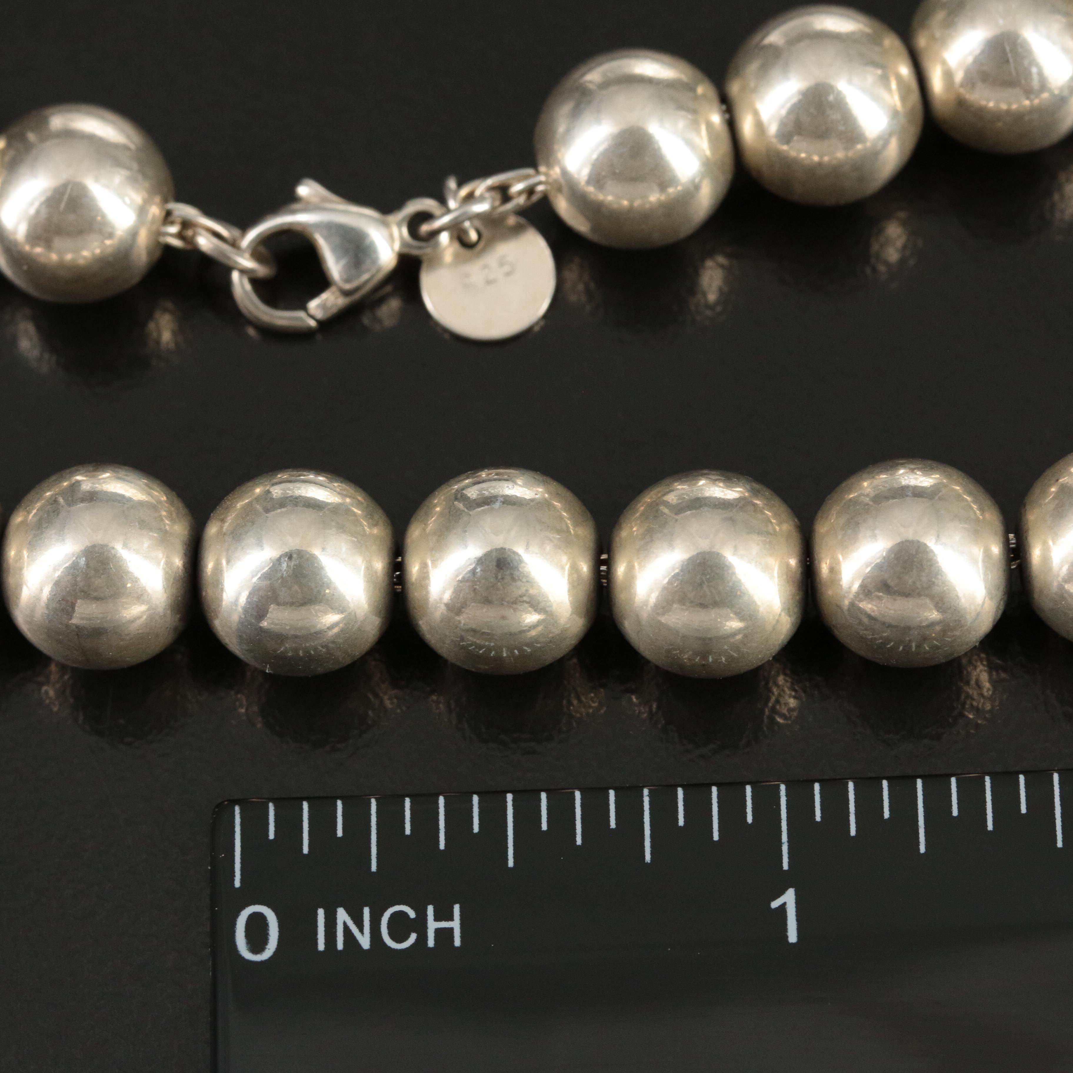 Tiffany & Co. "HardWear" Sterling Ball Necklace