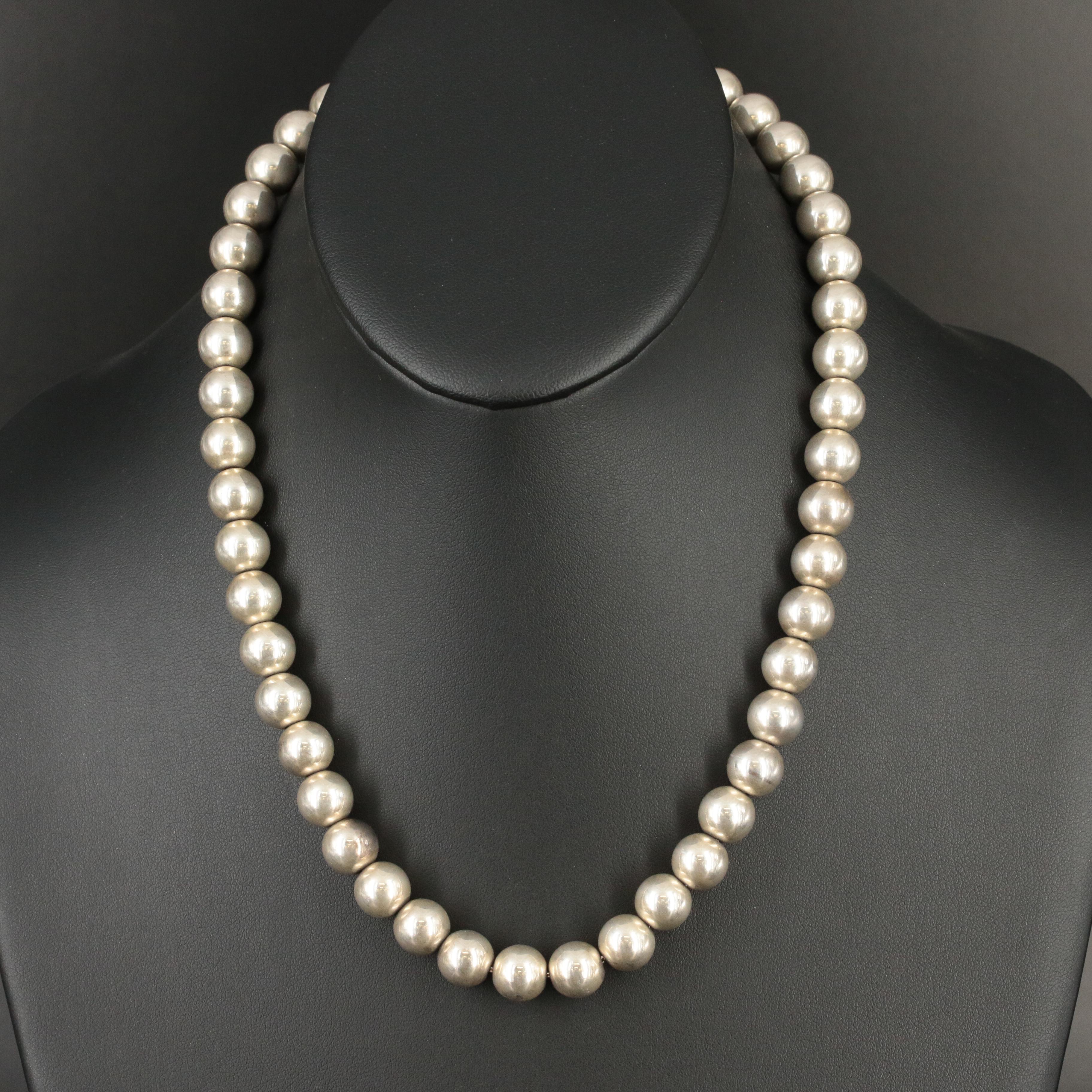 Tiffany & Co. "HardWear" Sterling Ball Necklace