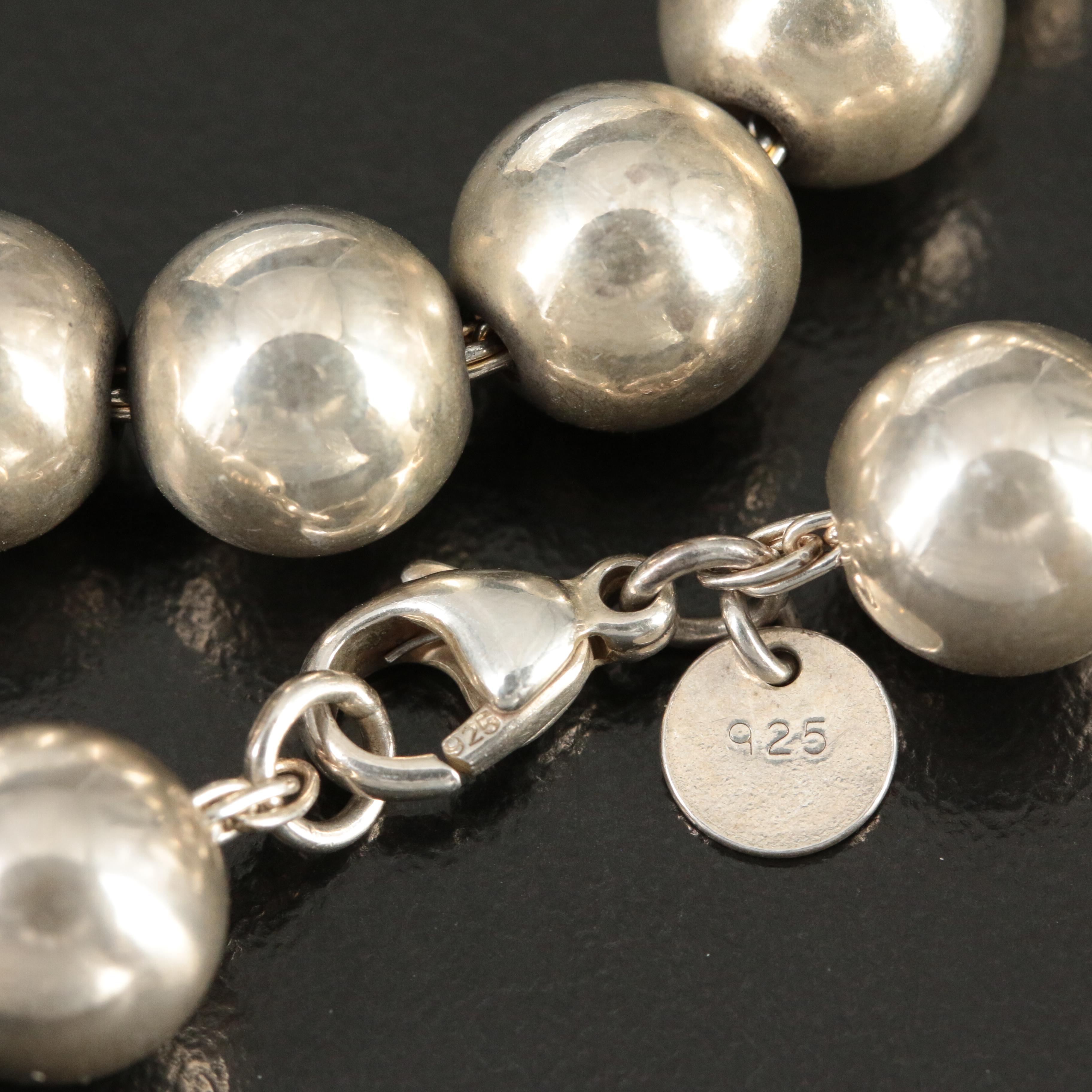 Tiffany & Co. "HardWear" Sterling Ball Necklace