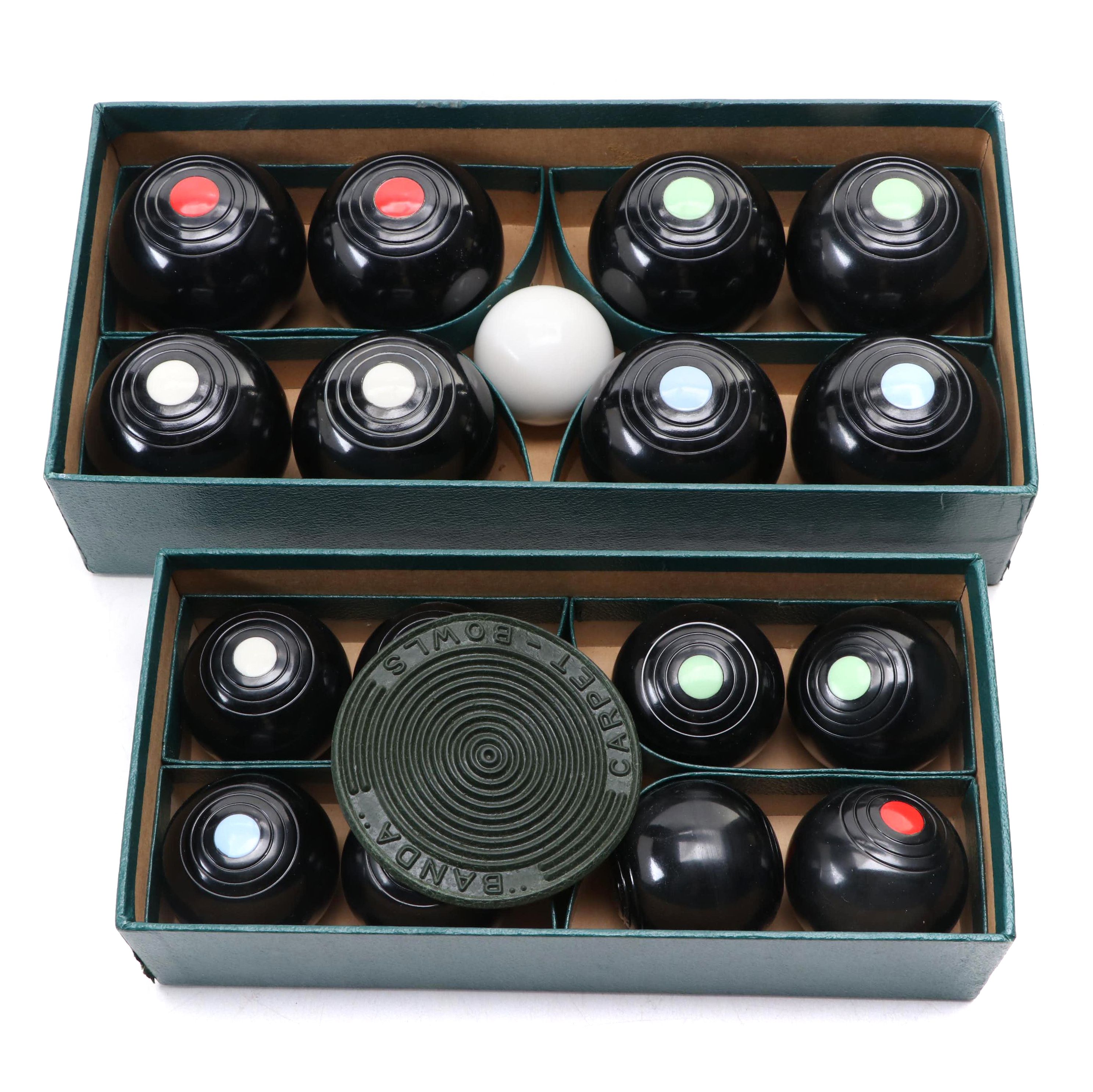 B&A Carpet Bowls Indoor Game, Mid-20th Century