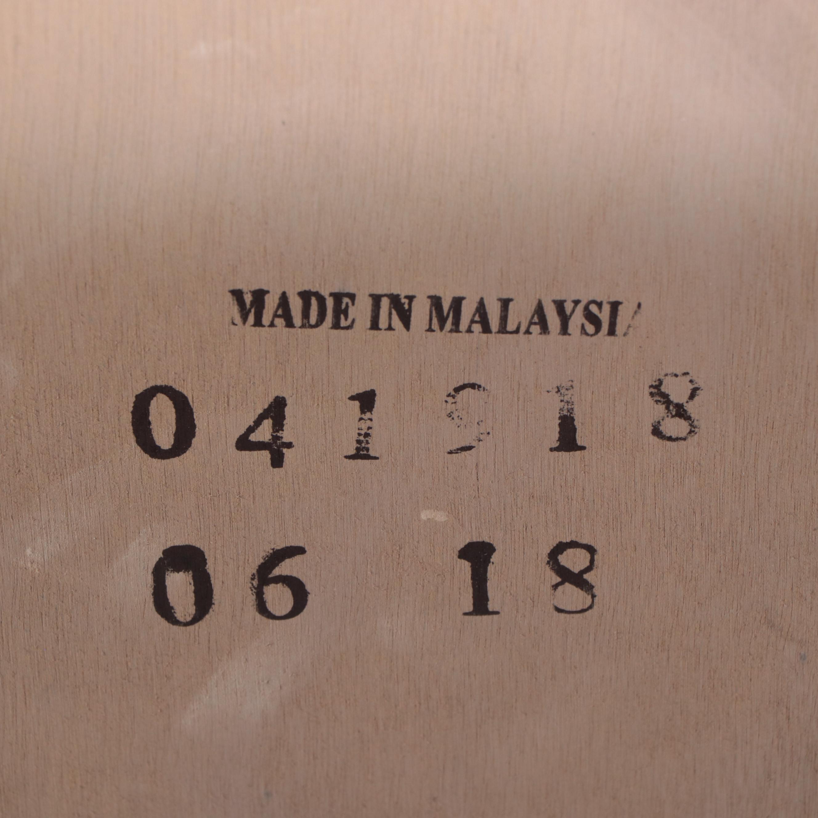 Contemporary Cerused Wood (Painted) Finish Side Table