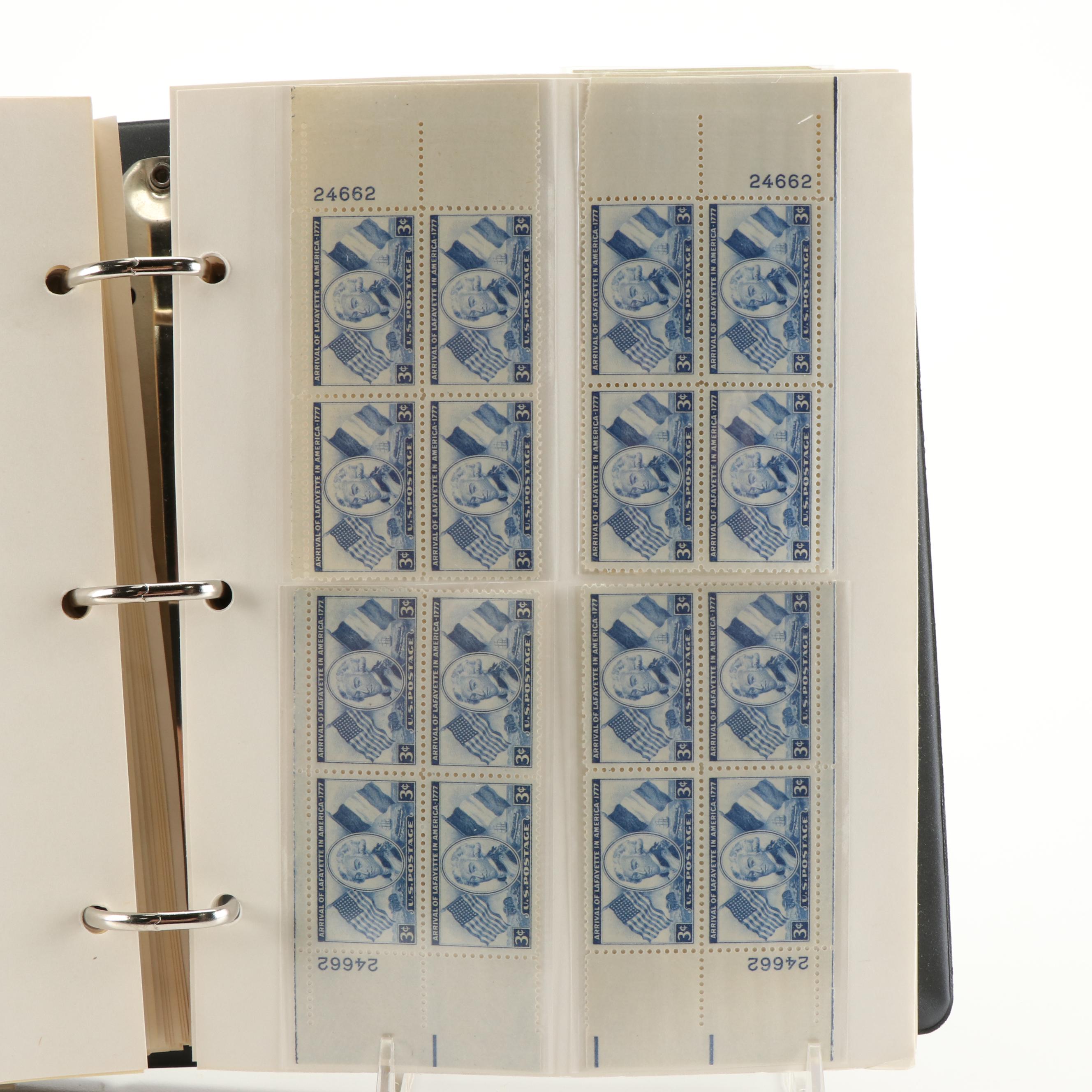 Matched Plate Block Collection