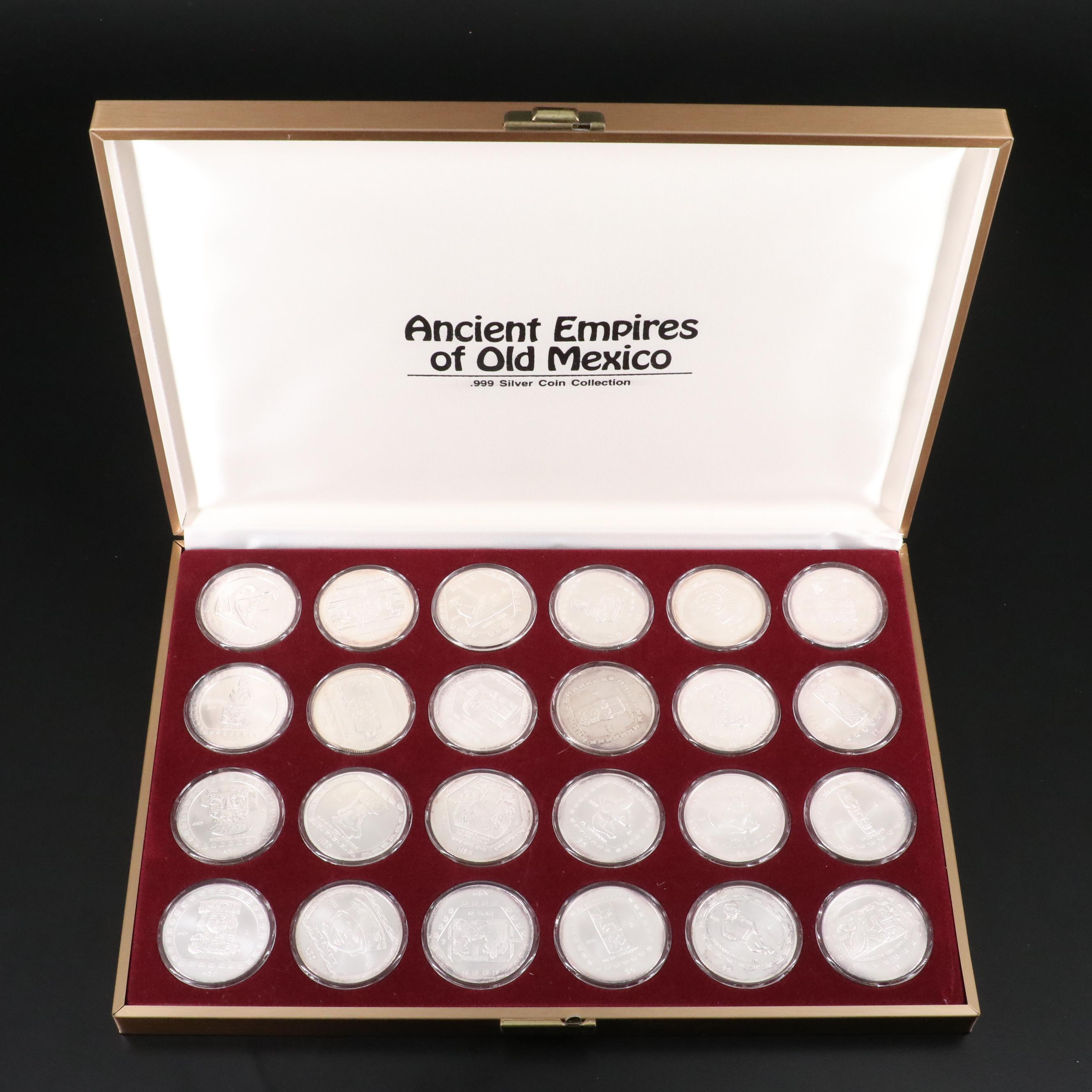 "Ancient Empires of Old Mexico" Fine Silver Coin Collection