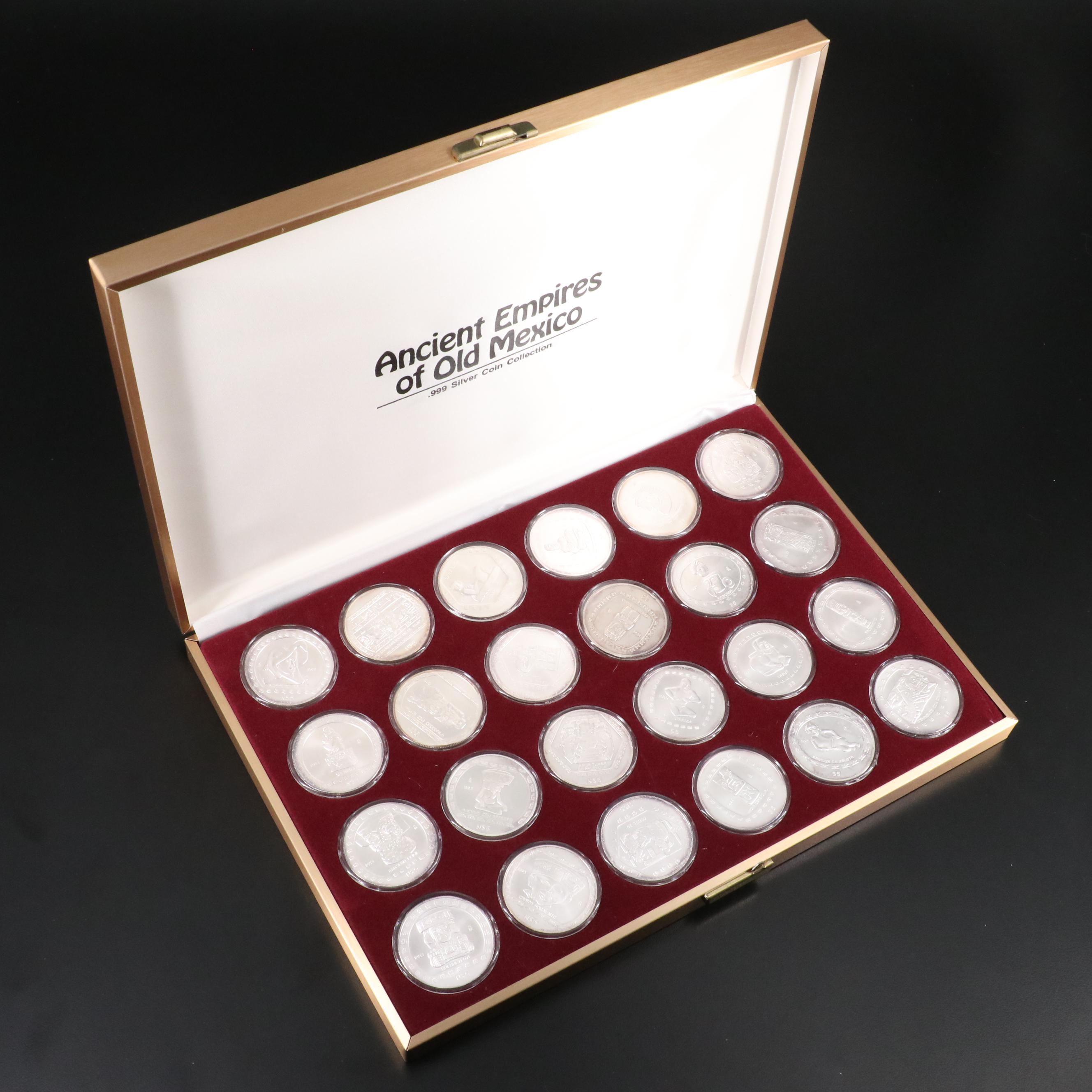 "Ancient Empires of Old Mexico" Fine Silver Coin Collection
