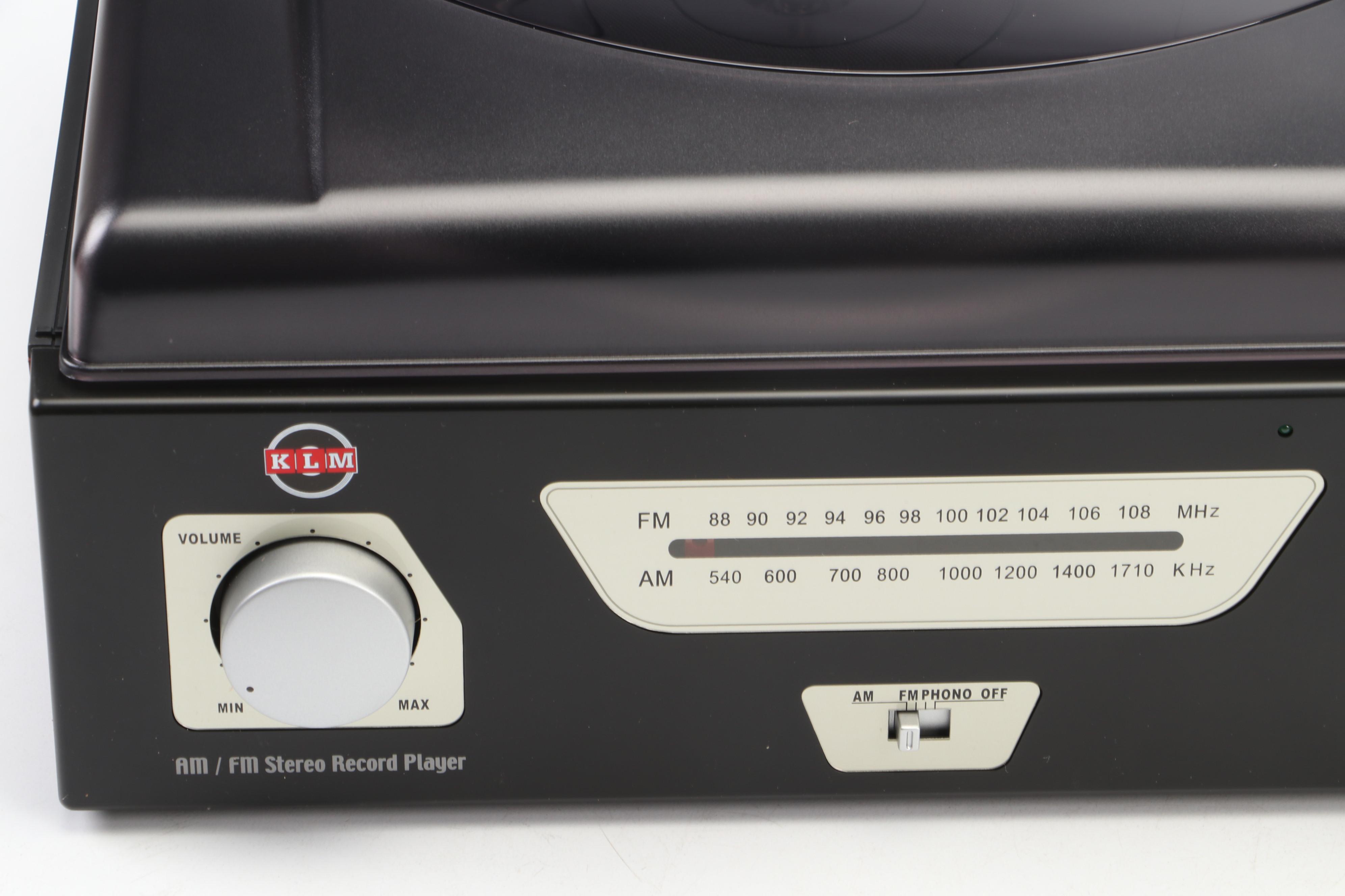 KLM RC1970A AM/FM Stereo Record Player, 2003