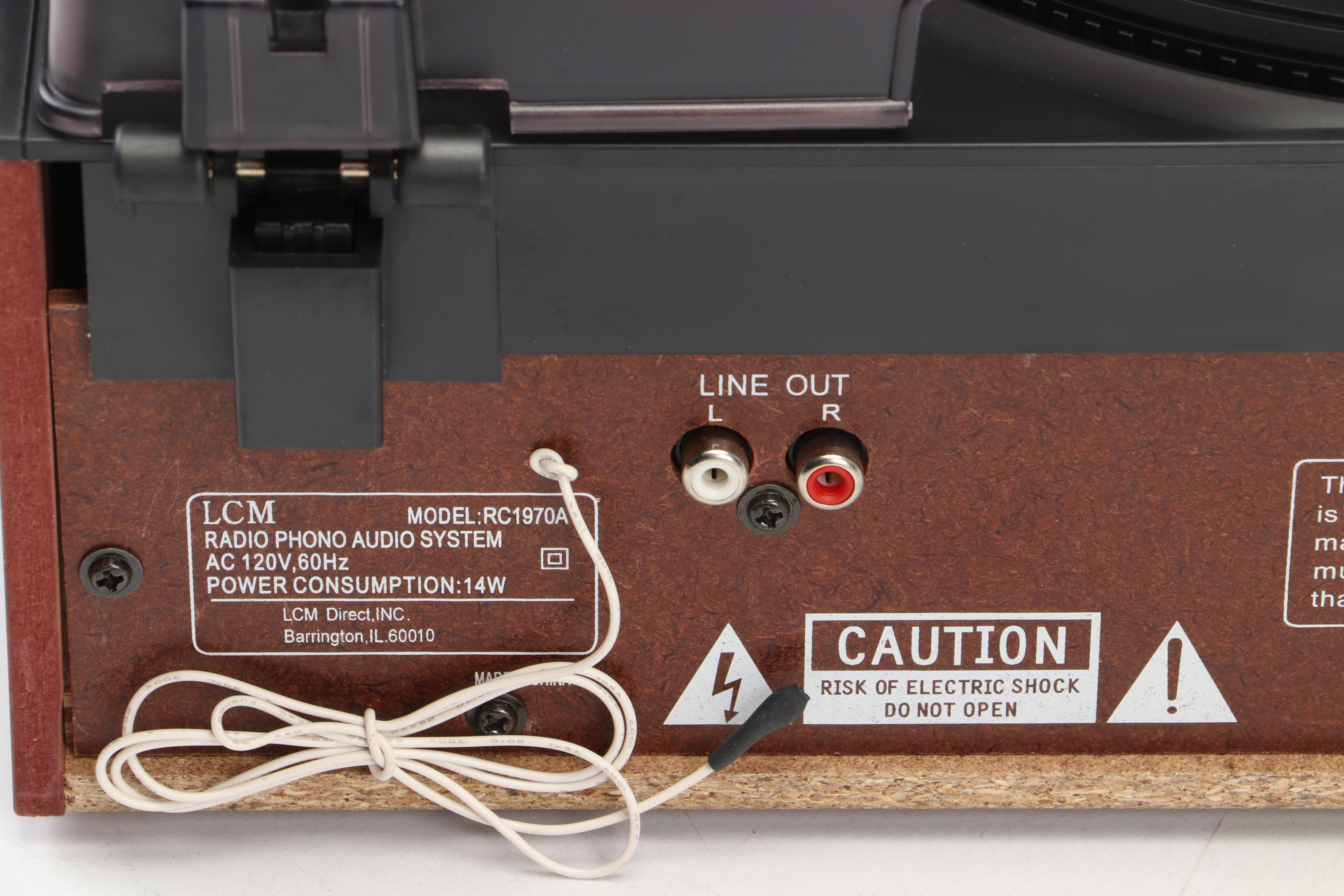 KLM RC1970A AM/FM Stereo Record Player, 2003