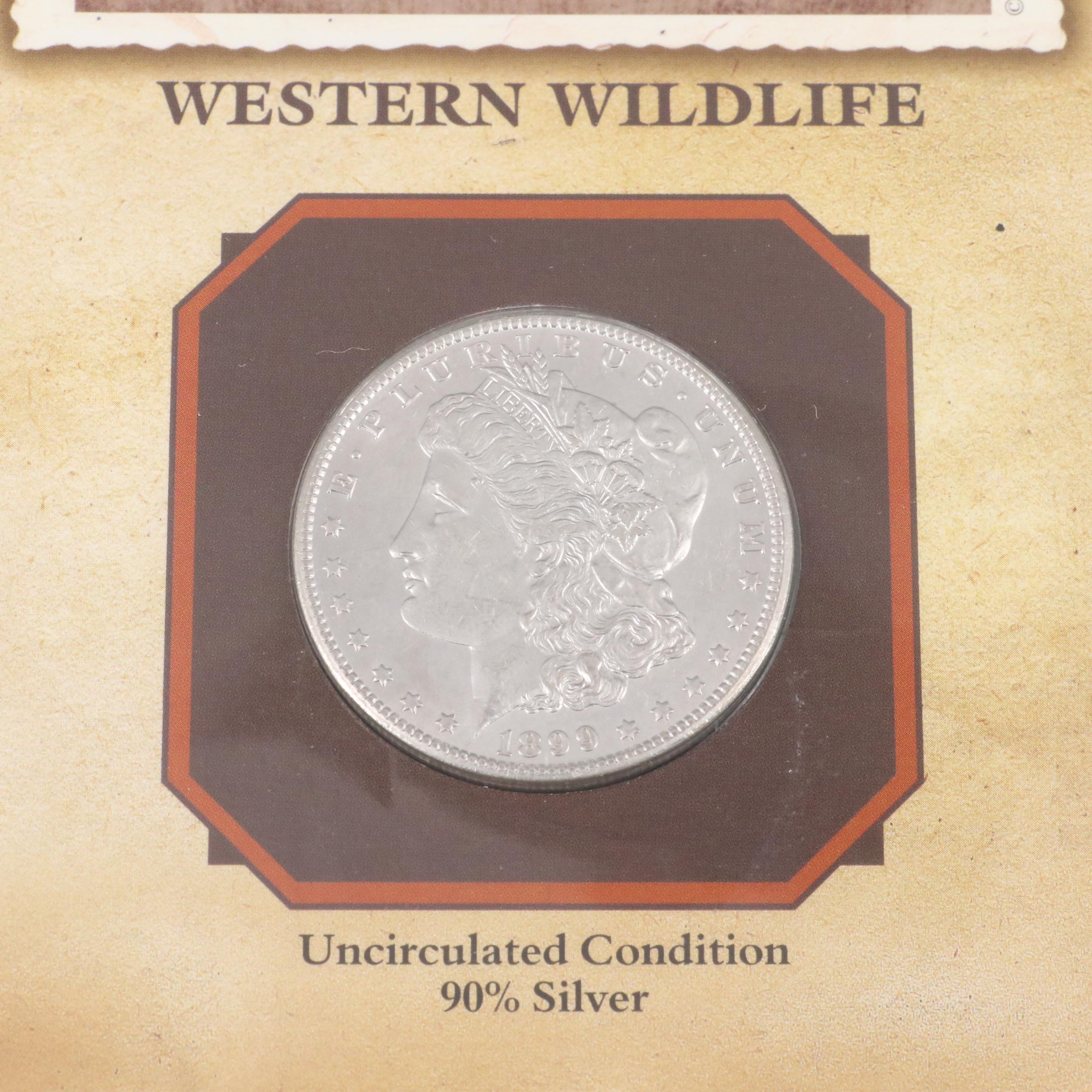 "Uncirculated Morgan Silver Dollars of the 19th Century" Coin Set