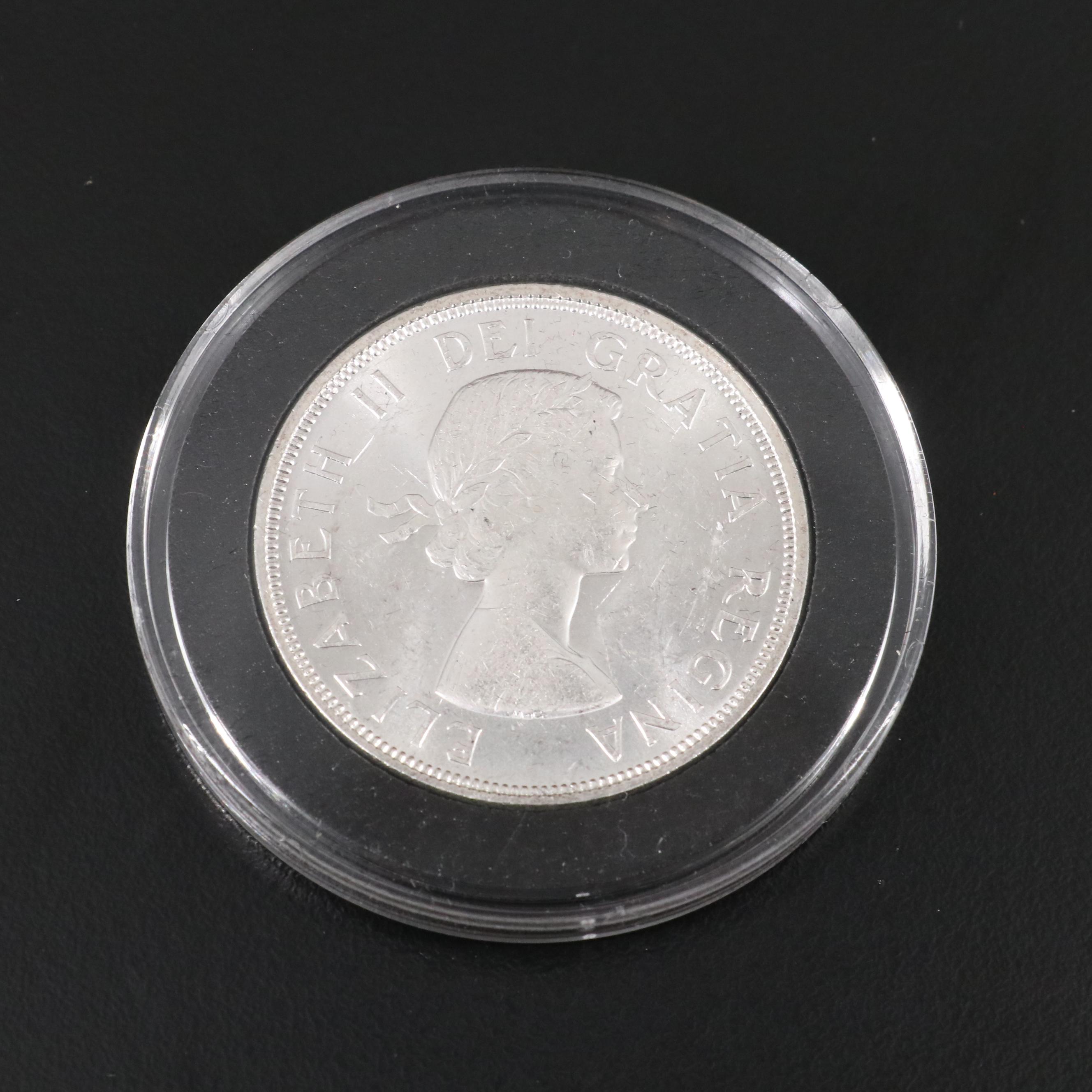 Set of Fifteen Uncirculated Canadian Silver Dollars