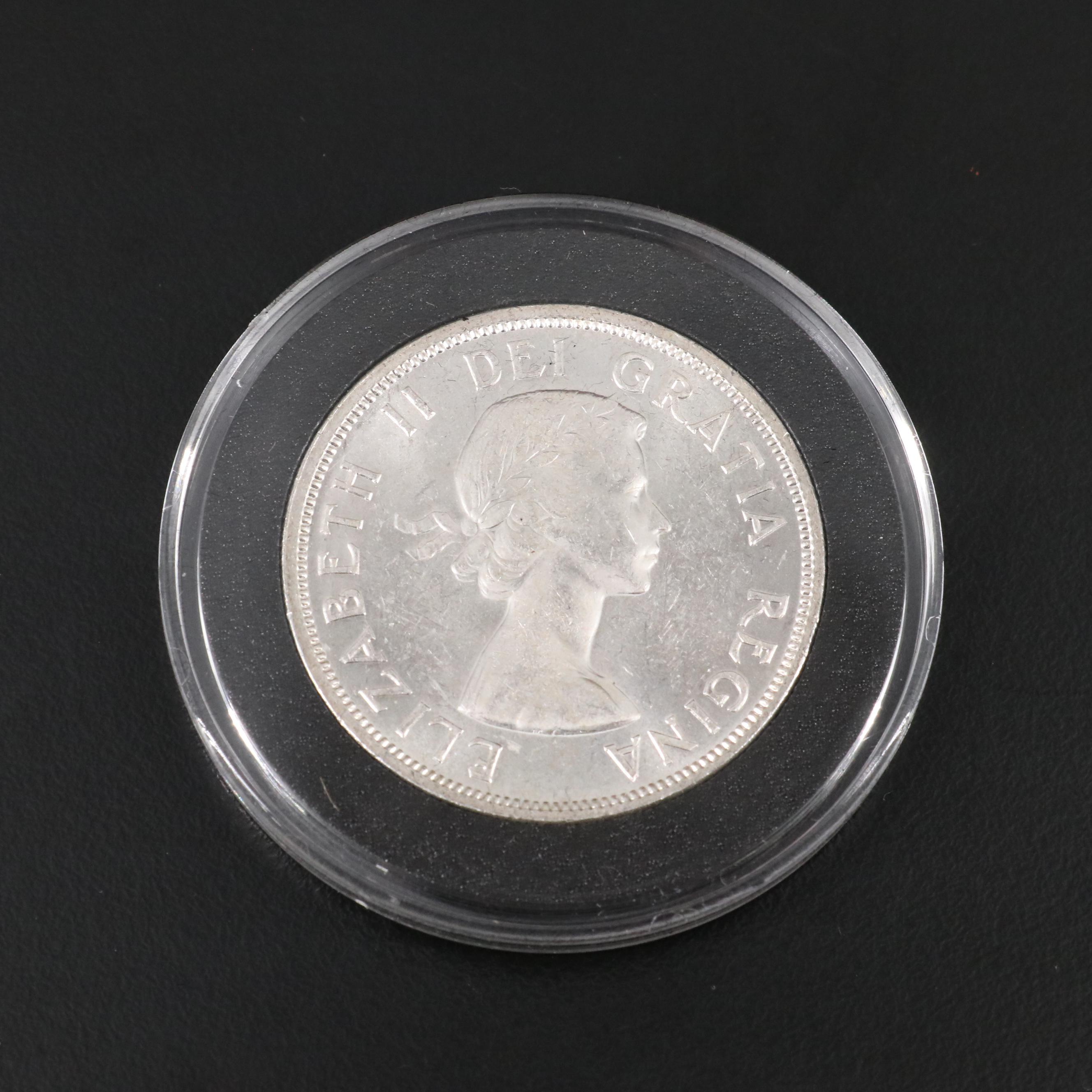 Set of Fifteen Uncirculated Canadian Silver Dollars