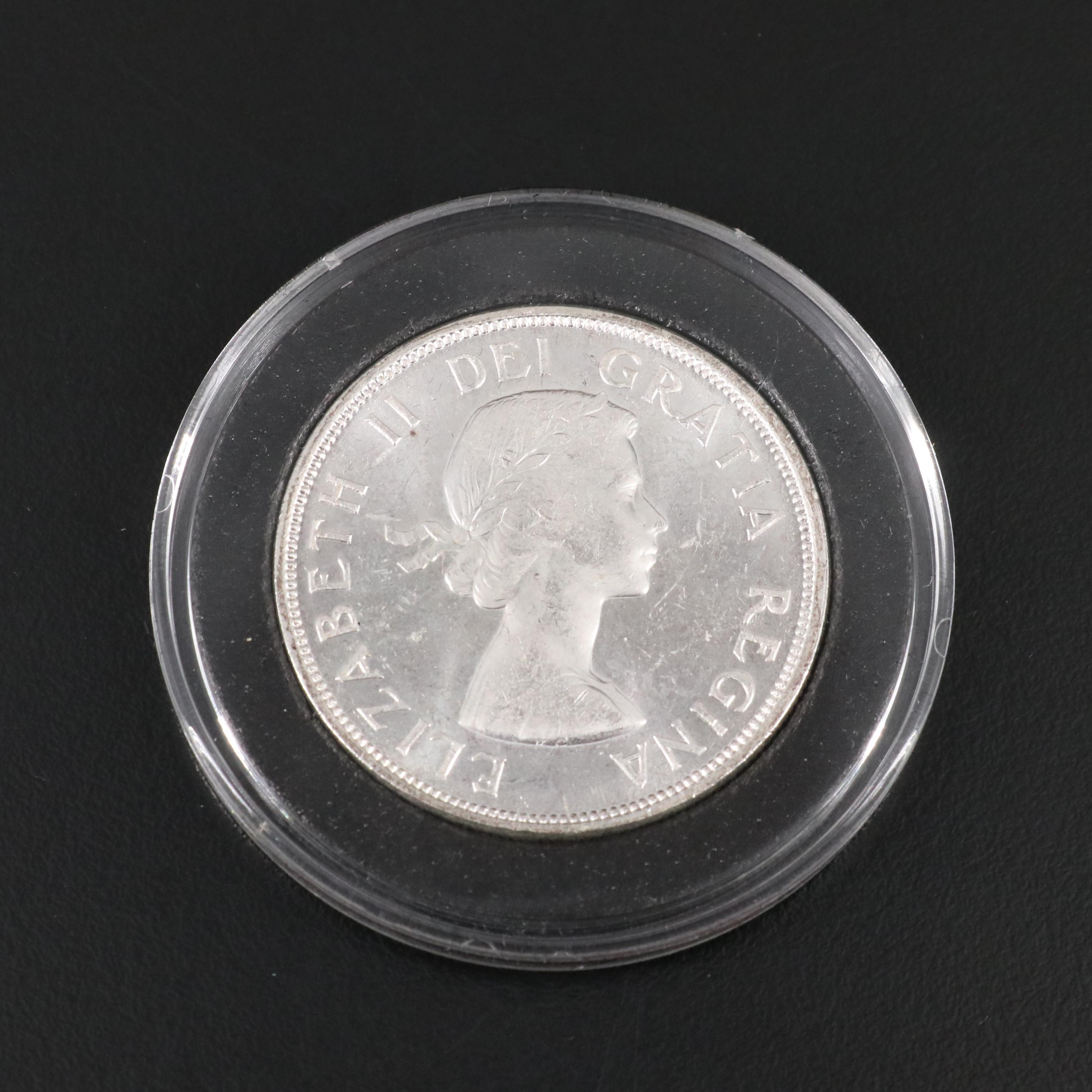 Set of Fifteen Uncirculated Canadian Silver Dollars