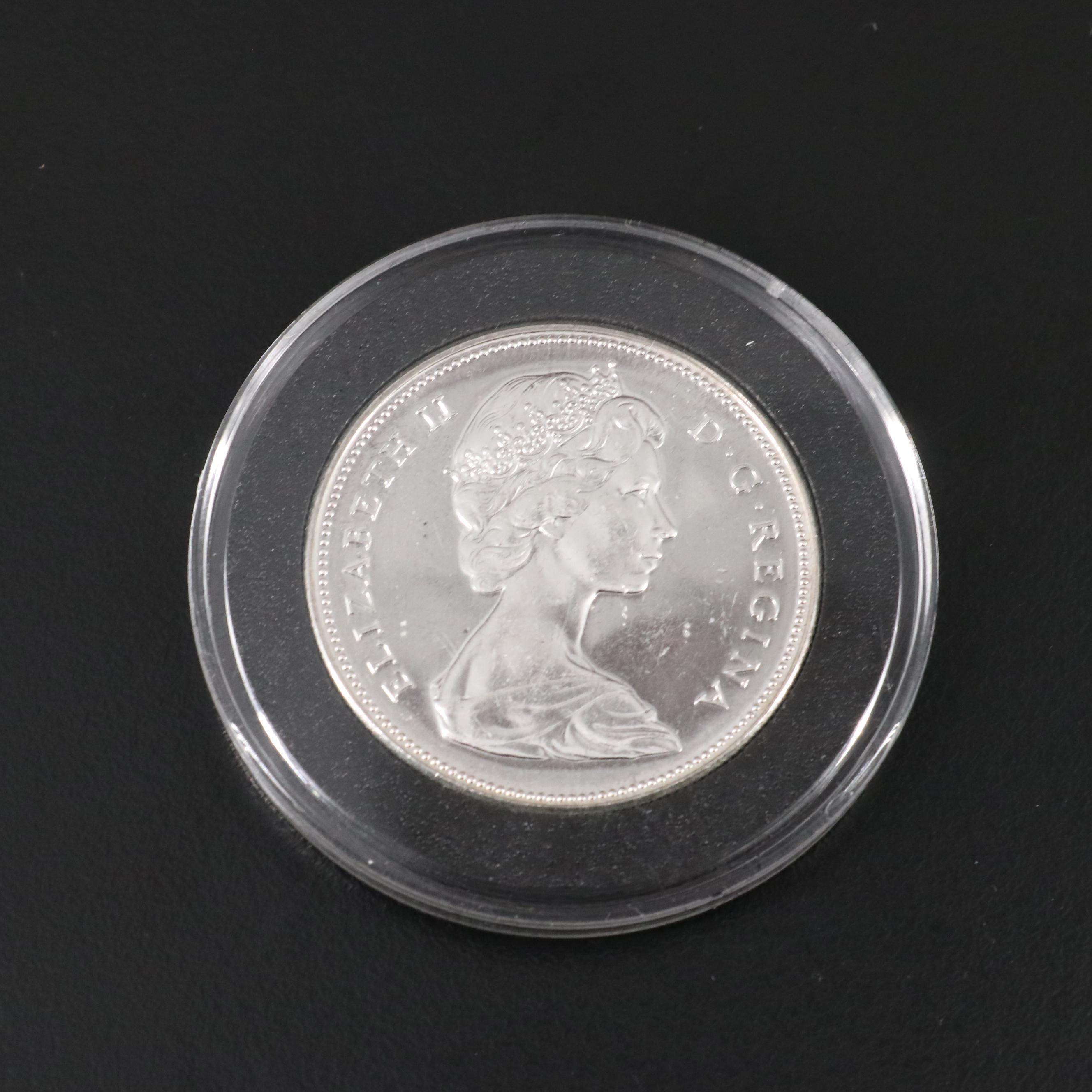 Set of Fifteen Uncirculated Canadian Silver Dollars