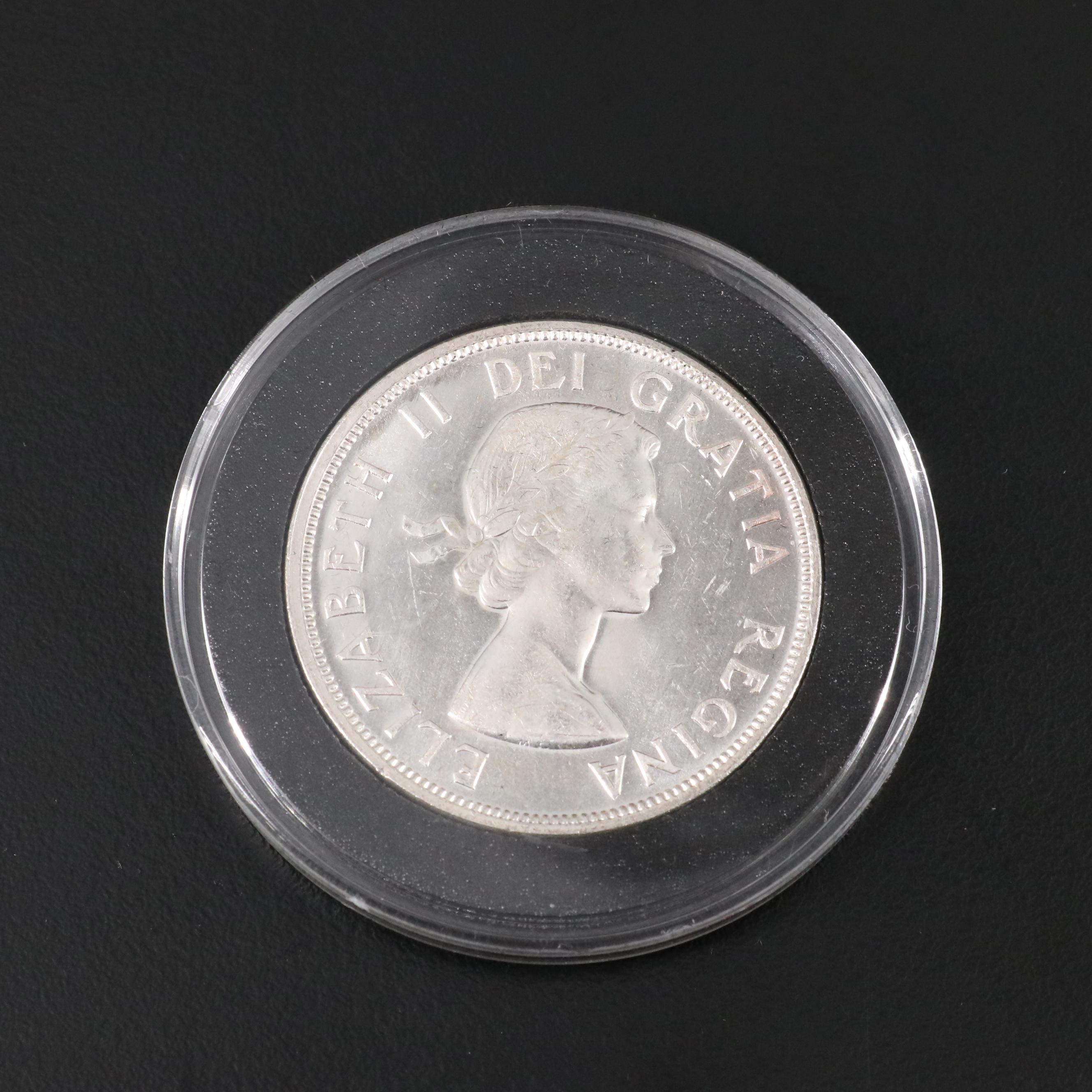 Set of Fifteen Uncirculated Canadian Silver Dollars