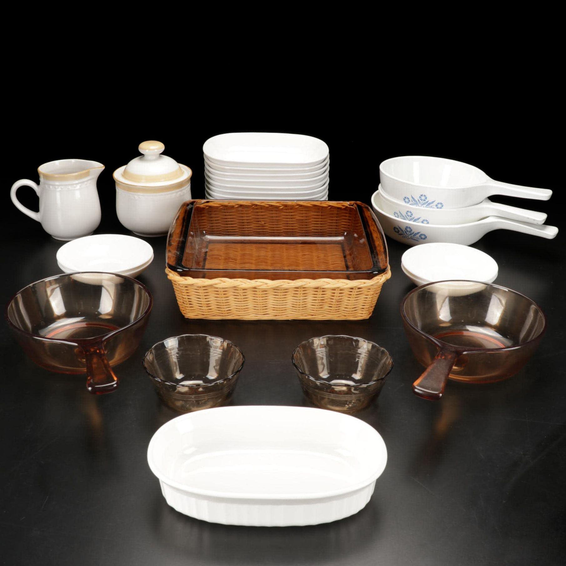Kitchenware Collection Features Corning Ware and Pyrex