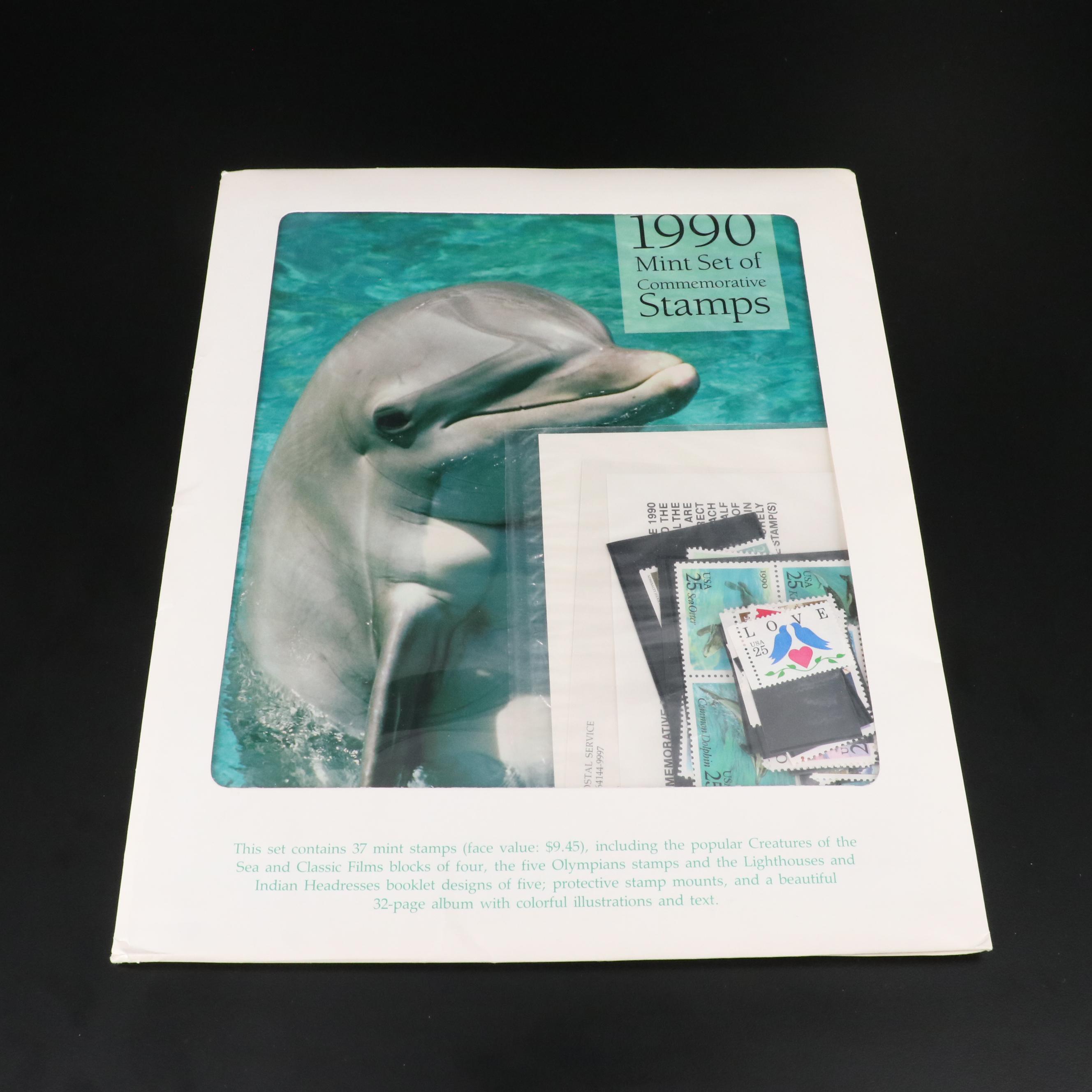 Four U.S.P.S. Postage Stamp Sets