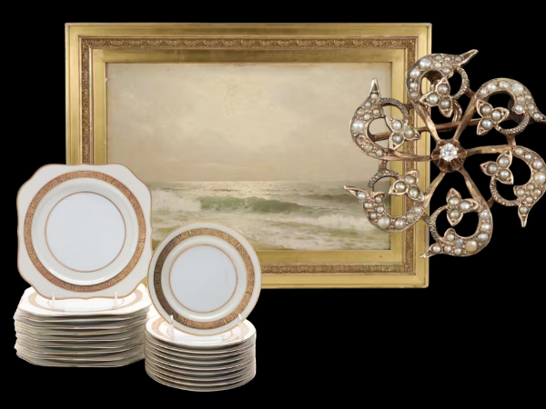 Antiques, Art, Antique Jewelry & Décor