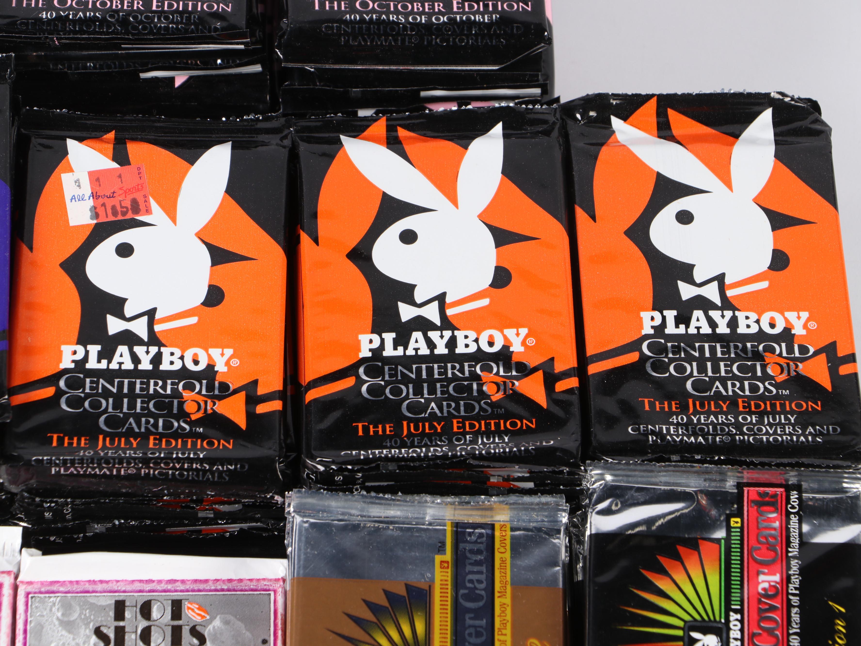 Playboy and Hot Shot Adult Trading Cards