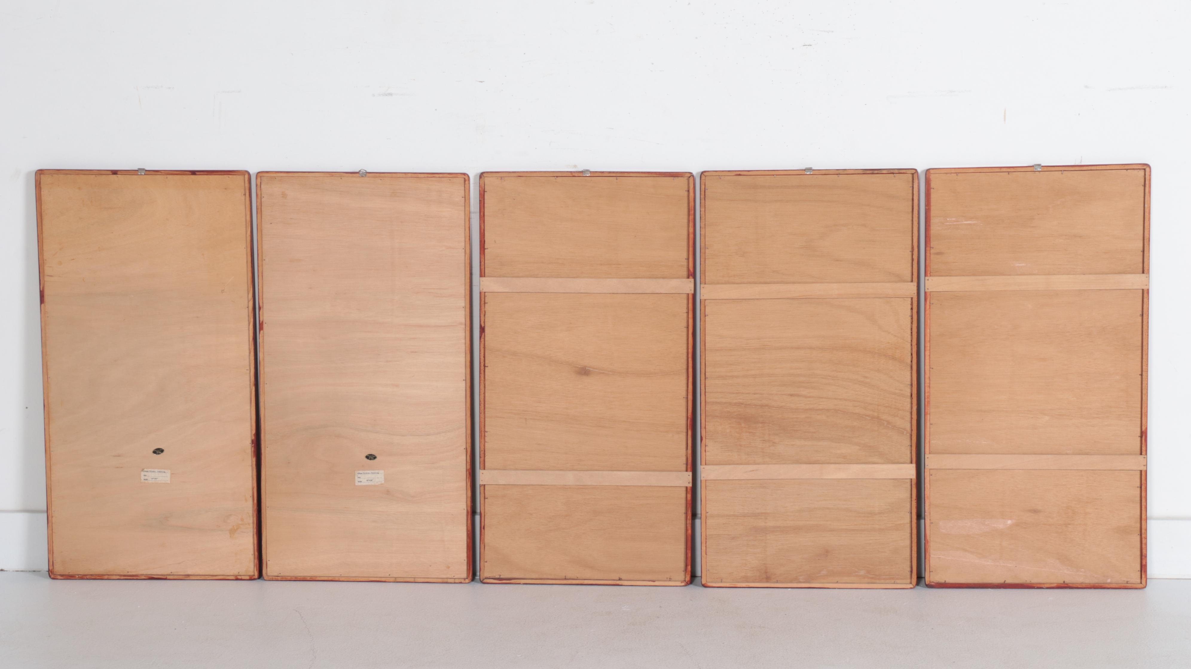 Chinese Watercolor Paintings of Mountain Landscapes