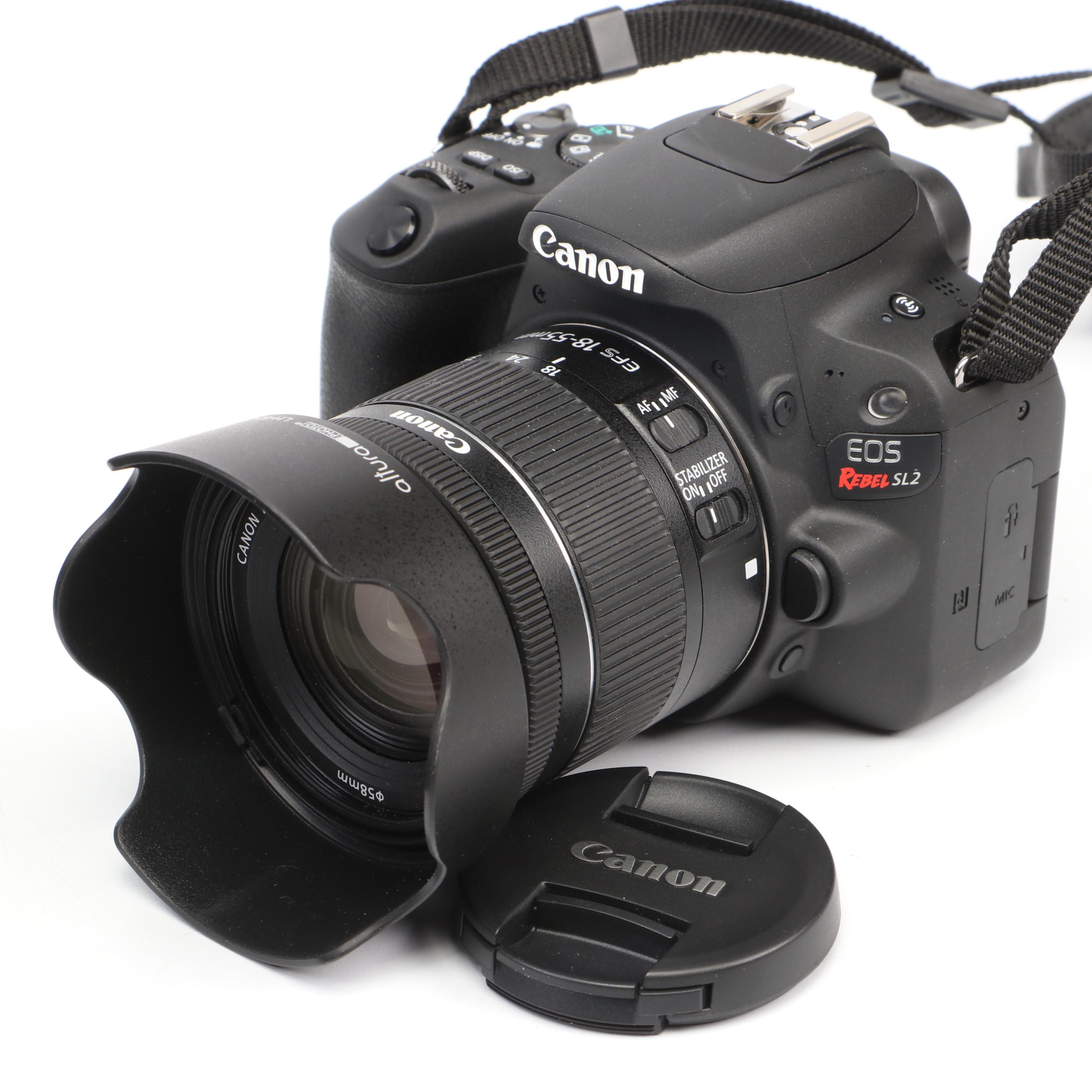 Canon EOS Rebel SL2 with Pentax SF1, Lenses and Other Accessories