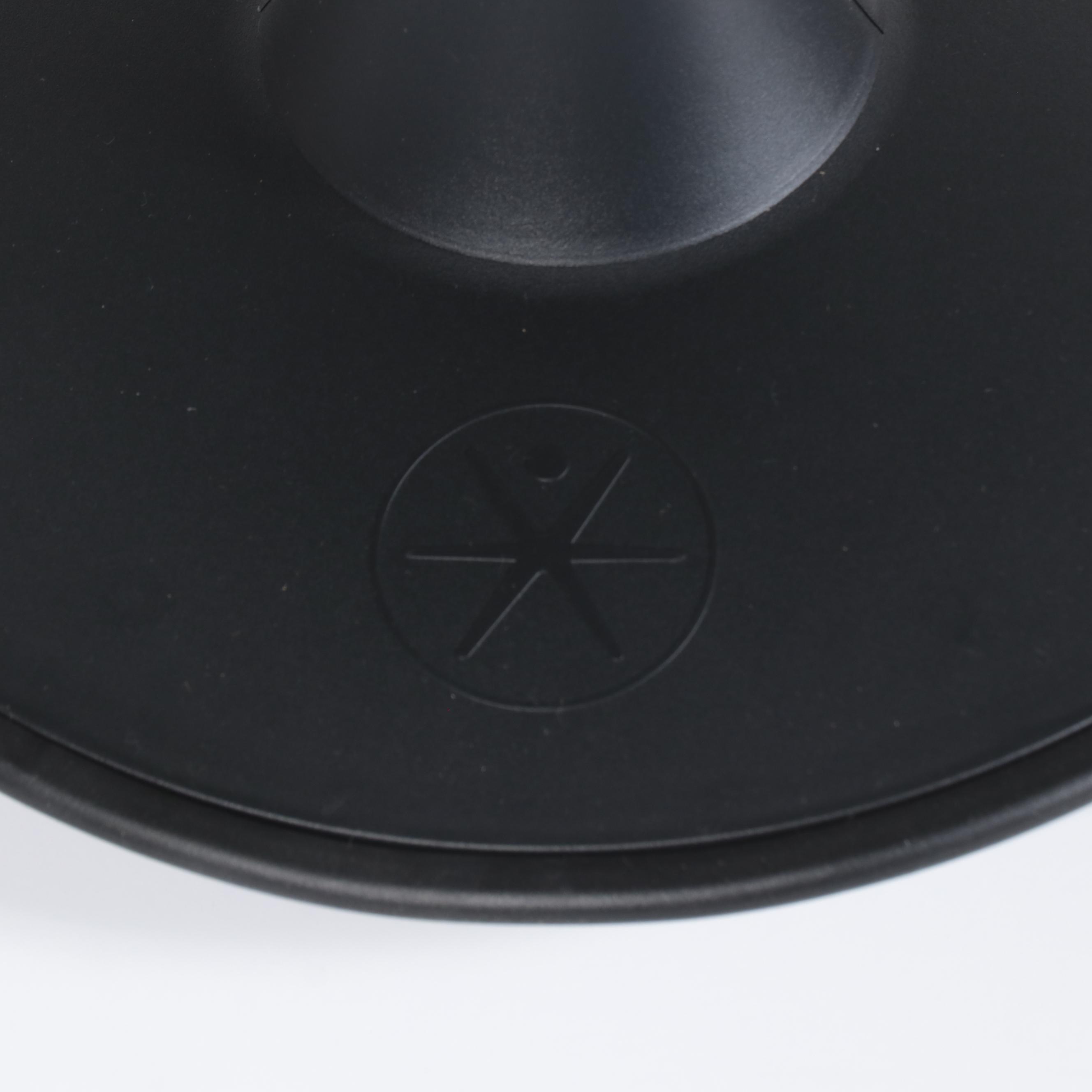 Two Mayline and Safco 14" Focal Fidget Active Seating Stools in Black