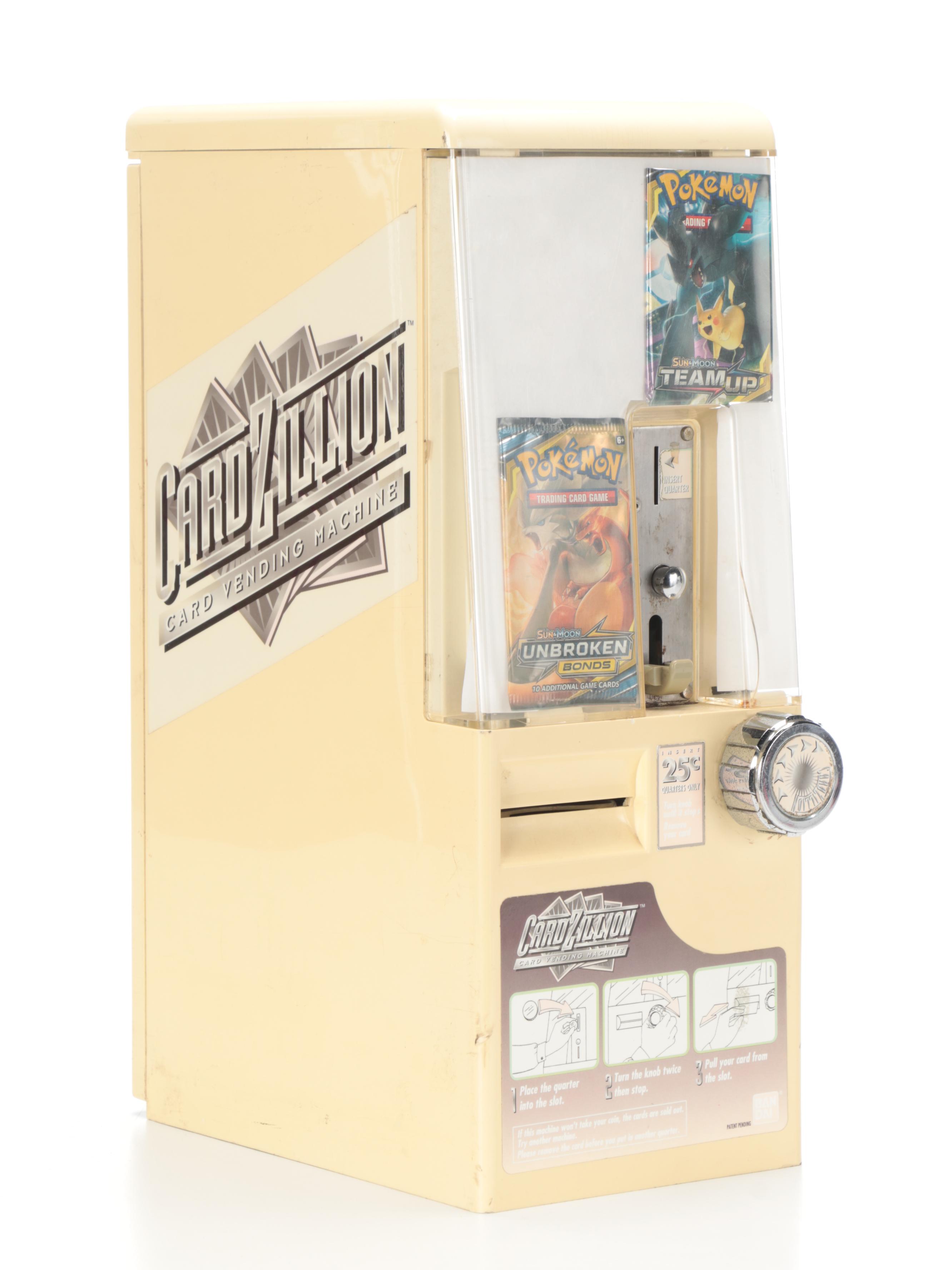 CardZillion and ESD Trading Card Vending Machines