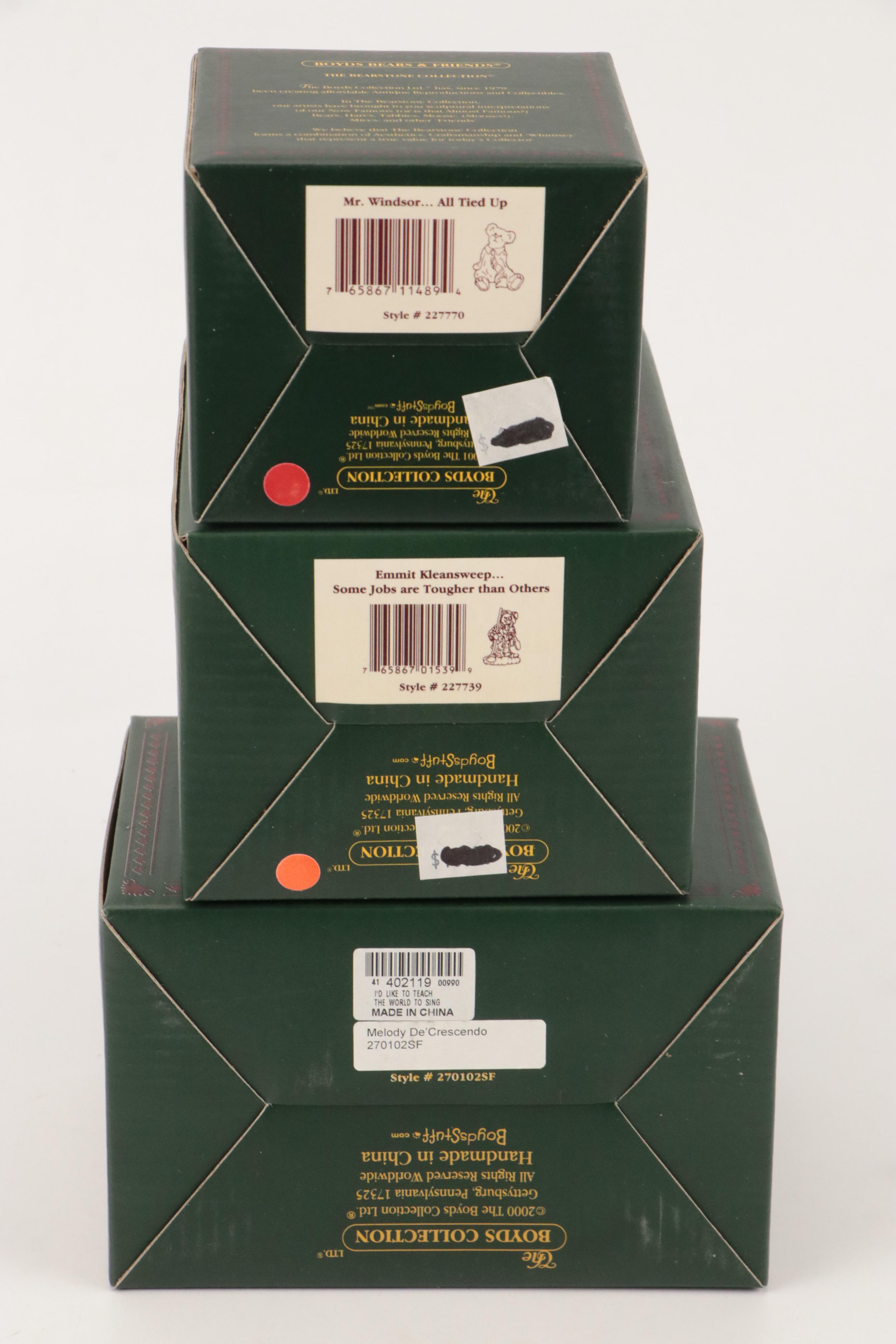 Boyds Bears & Friends Figurines and Figurine  Music Boxes