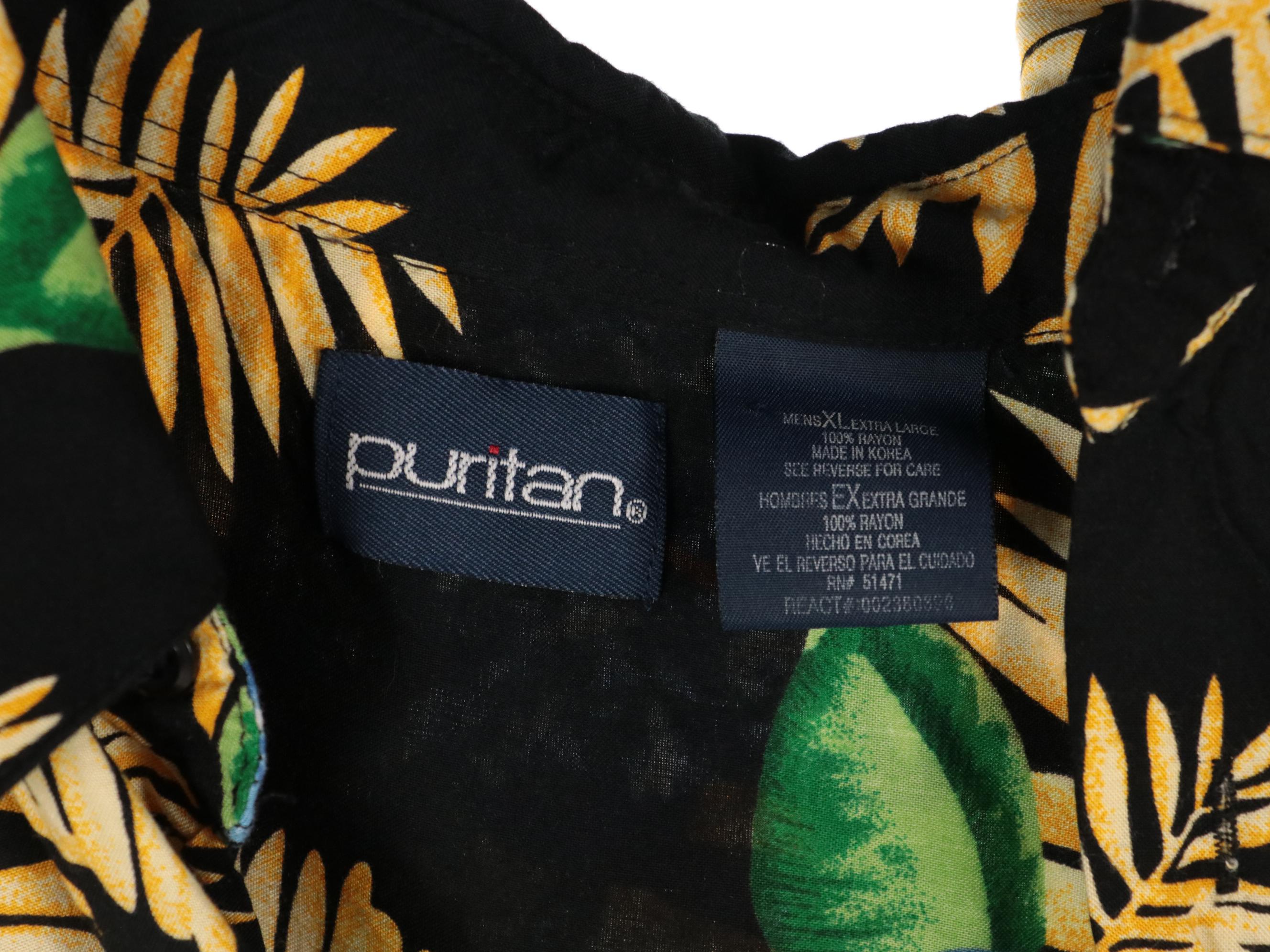 Men's Printed, Batik, and Hawaiian Style Button-Up Shirts