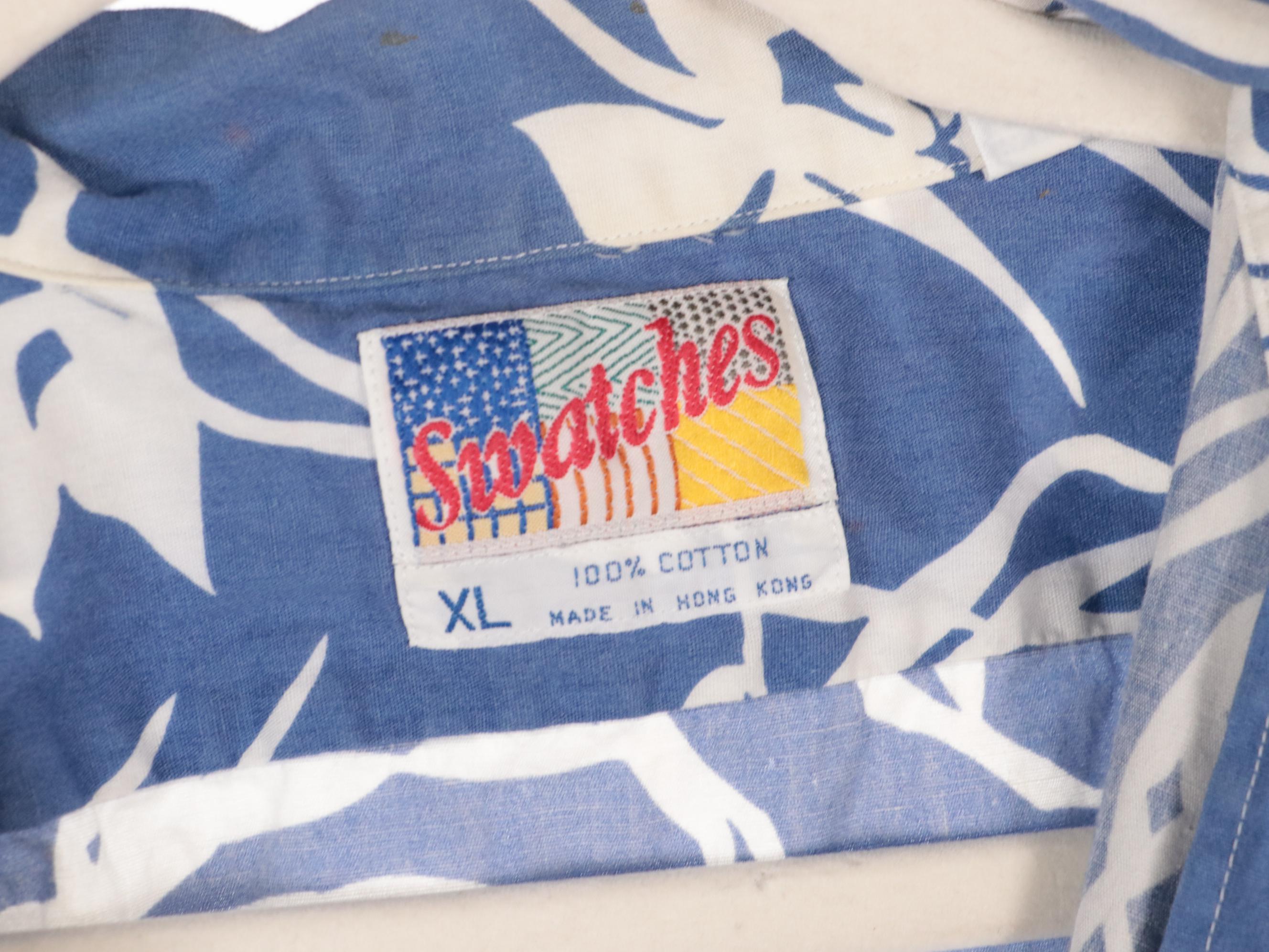 Men's Printed, Batik, and Hawaiian Style Button-Up Shirts