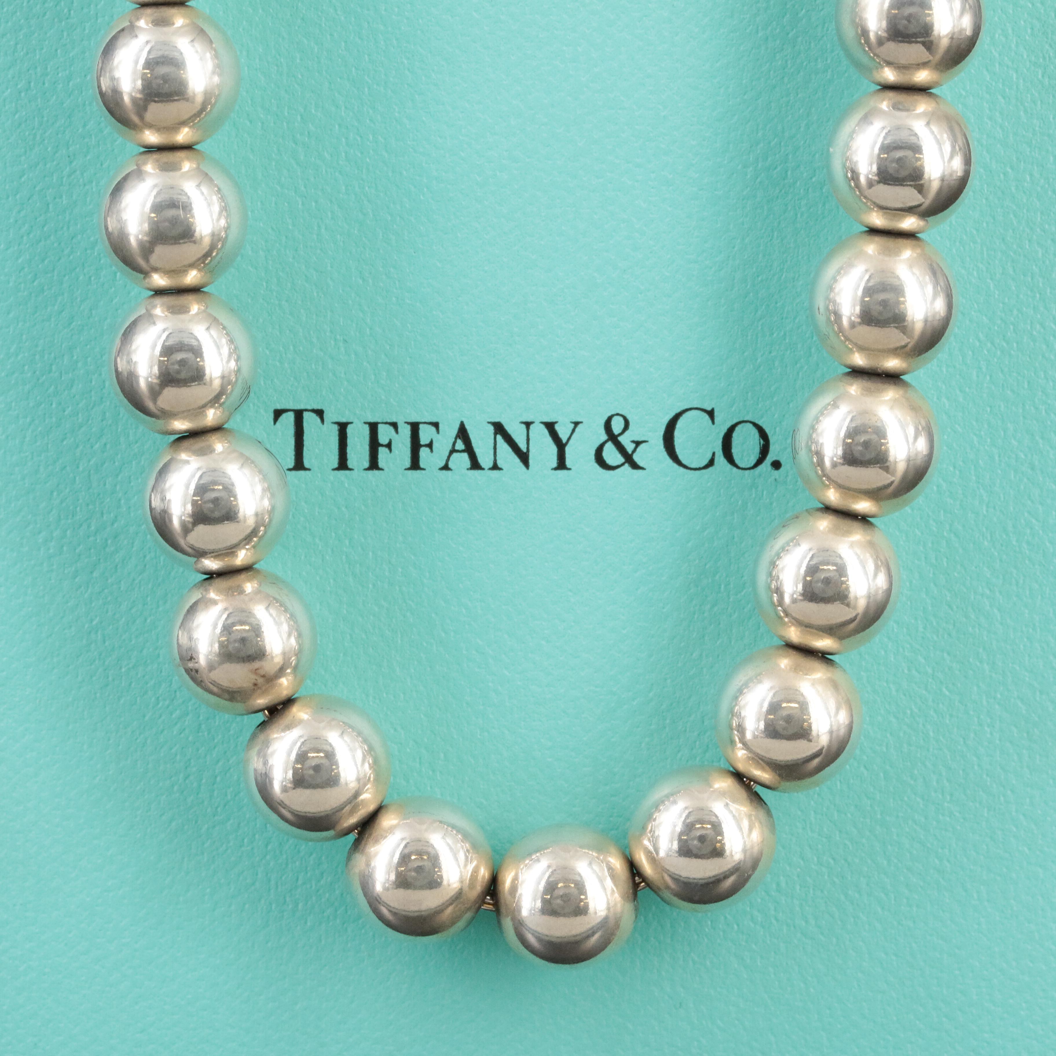 Tiffany & Co. "HardWear" Sterling Ball Necklace